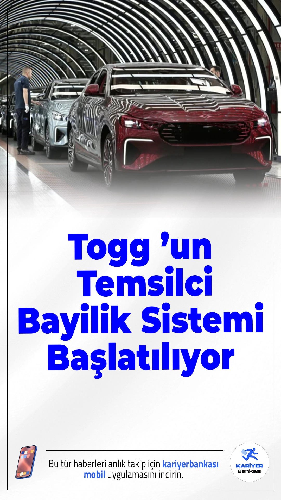 Togg ’un 5 İlde Temsilci Bayilik Sistemi Başlatılıyor.Togg, kullanıcı deneyimini güçlendirmek için Antalya, Gaziantep, Bursa, Trabzon ve Tekirdağ’da temsilci bayilik sistemine geçiyor. Yeni sistemle birlikte Togg modelleri artık daha fazla noktada deneyimlenebilecek.