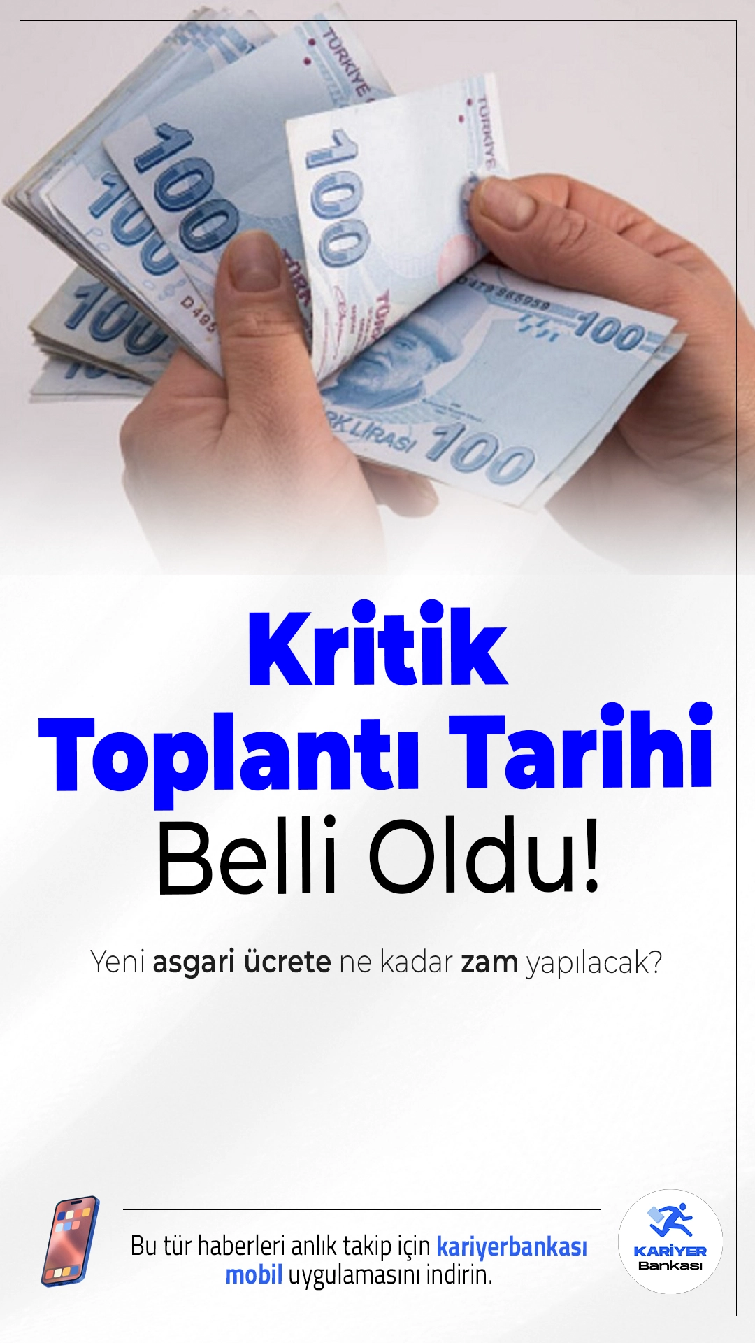 Kritik Toplantı Tarihi Belli Oldu!Yeni Asgari Ücrete Ne Kadar Zam Yapılacak?2026 yılında geçerli olacak asgari ücreti belirlemek için Asgari Ücret Tespit Komisyonu 12 Aralık’ta toplanıyor. Enflasyon verileri ve kulis bilgileri doğrultusunda zam senaryoları netleşmeye başladı.