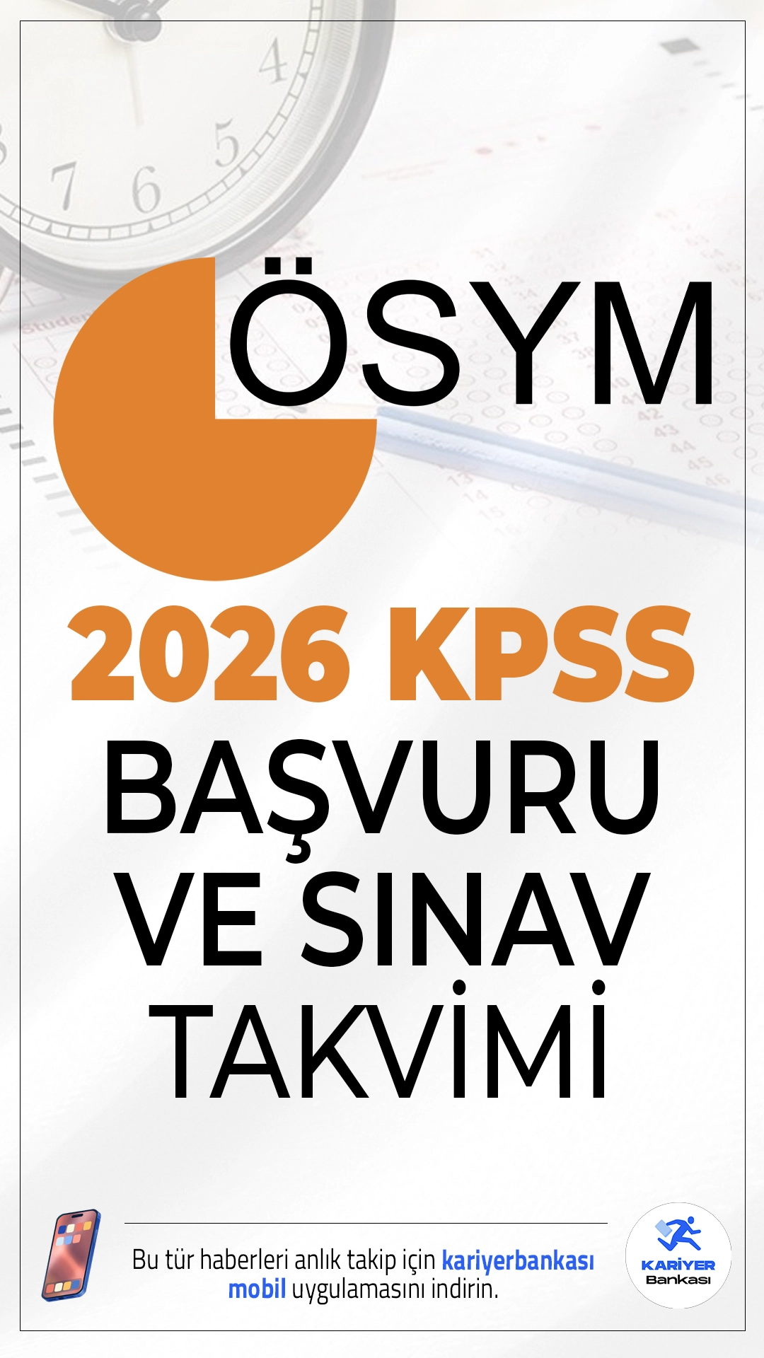 2026 KPSS Ne Zaman? 2026 KPSS Başvuru ve Sınav Takvimi.KPSS sınav takvimi belli oldu. 2026 yılında lisans, ön lisans ve ortaöğretim adayları için KPSS sınav ve başvuru tarihleri ÖSYM tarafından resmen açıklandı.