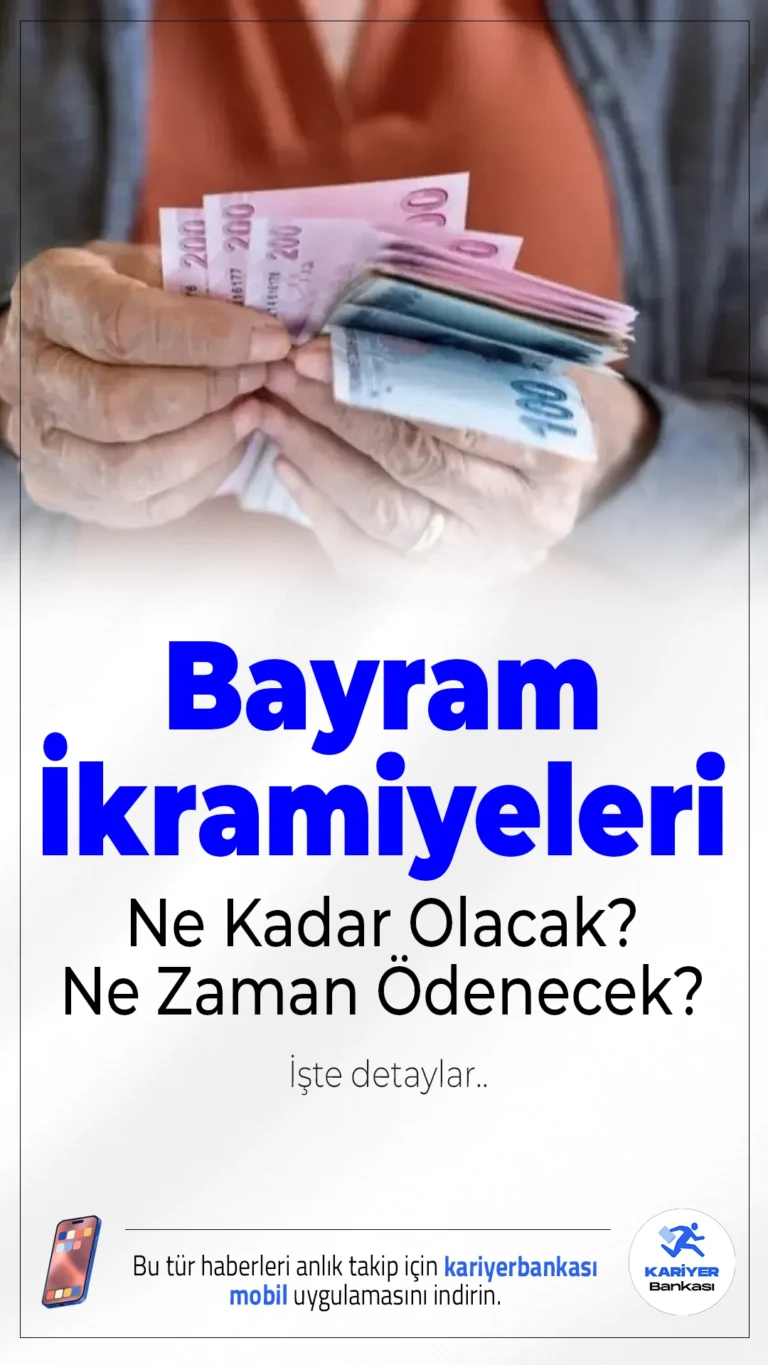 2026 Emekli Bayram İkramiyeleri Ne Kadar Olacak, Ne Zaman Ödenecek?Milyonlarca emeklinin merakla beklediği bayram ikramiyesi için zam beklentisi güçleniyor. 2026 yılı Ramazan ve Kurban Bayramı öncesinde ödenecek tutarlarla ilgili kulislerde iki rakam ön plana çıkarken, ödeme tarihleri de netleşmeye başladı.