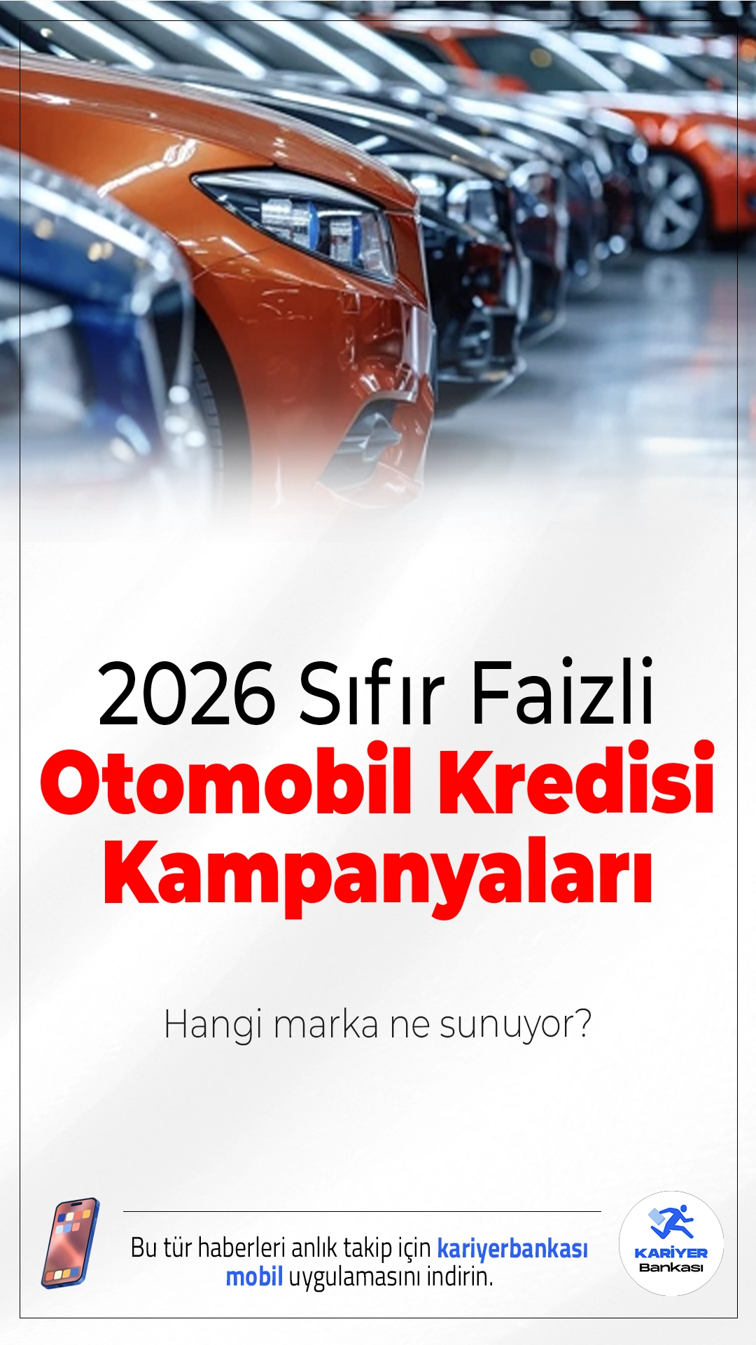 2026 Sıfır Faizli Otomobil Kredisi Kampanyaları: Hangi Marka Ne Sunuyor?2026 Ocak ayıyla birlikte otomobil markaları sıfır faizli kredi kampanyalarıyla dikkat çekiyor. Türkiye'de satılan araçlar için %0 faizli finansman seçenekleri, nakit indirimler ve takas destekleri sunulurken, kampanyalar sınırlı stok kapsamında uygulanıyor.