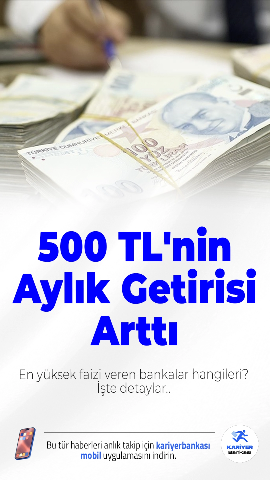 500 TL'nin Aylık Getirisi Arttı: En Yüksek Faizi Veren Bankalar Hangileri?Mevduat faiz oranlarında yaşanan güncellemelerle birlikte 500 TL’sini vadeli hesapta değerlendirmek isteyenler için kazançlar değişti. İşte en yüksek faizi sunan bankalar ve aylık getiriler...