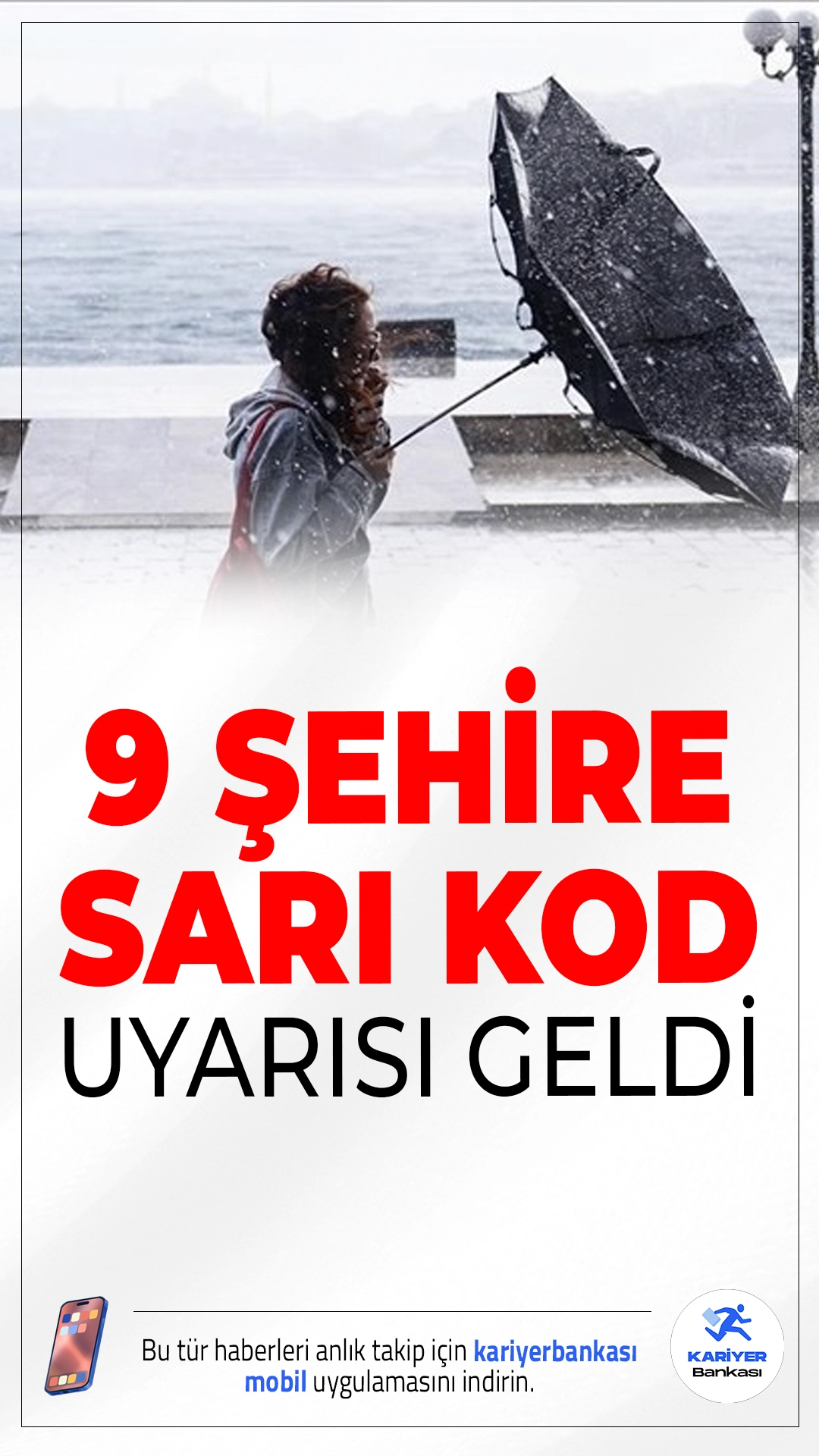 Meteoroloji Uyardı: 9 İlde Sağanak ve Fırtına Bekleniyor!Ege ve Batı Akdeniz başta olmak üzere 9 il için sarı kodlu uyarı yapıldı. Kuvvetli yağış ve rüzgara karşı dikkatli olunması gerekiyor.