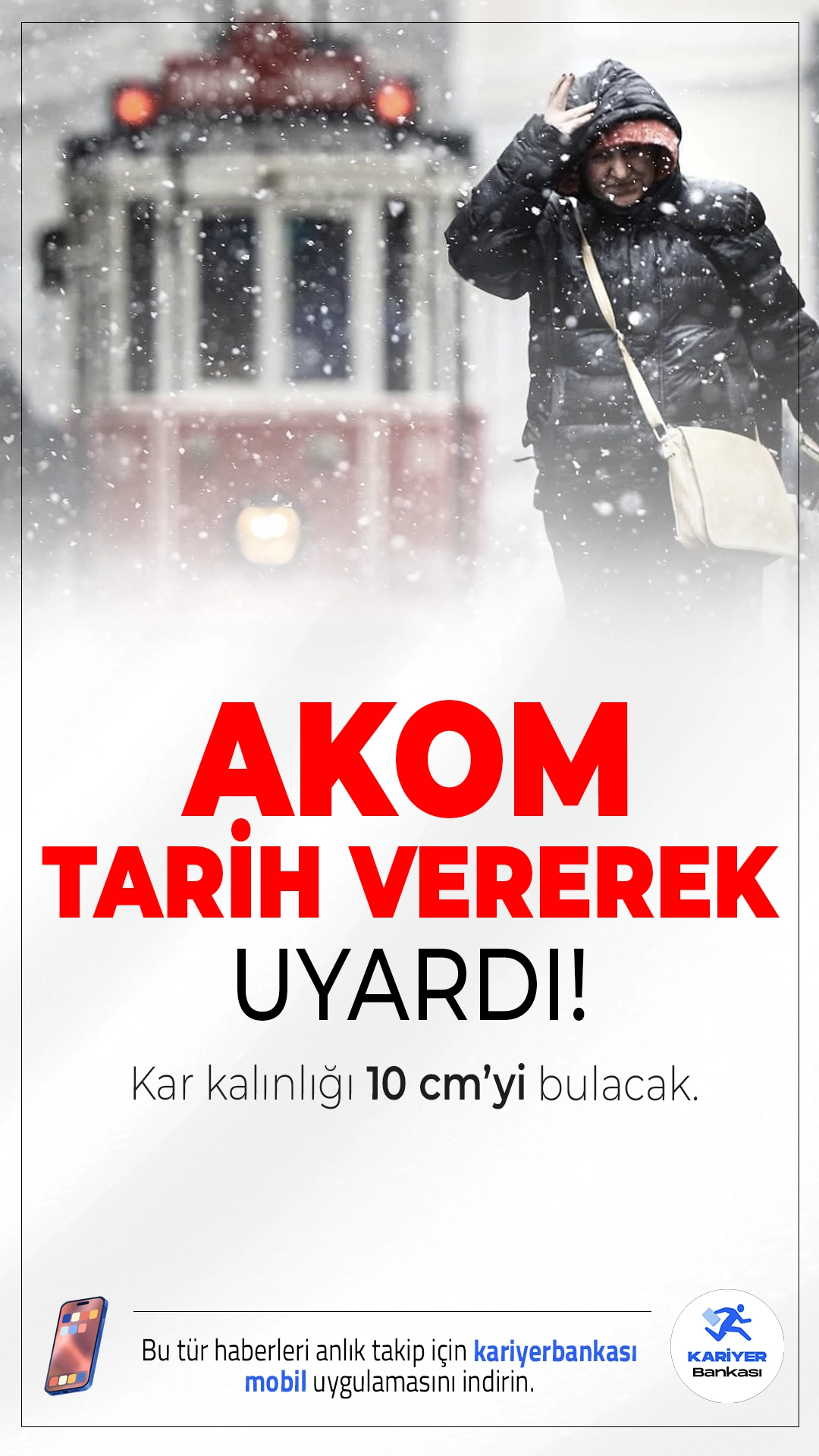 İstanbul’a Kar Geri Dönüyor: AKOM’dan Tarihli Uyarı! Kar Kalınlığı 10 cm’yi Bulacak.Ocak ayının ortasında Türkiye genelinde soğuk hava yeniden etkisini artırıyor. İstanbul için kar uyarısı veren AKOM, Cumartesi gecesinden itibaren karla karışık yağmurun etkili olacağını, Pazar günü ise kar yağışına dönüşeceğiniduyurdu. Yeni haftayla birlikte megakentte kar etkisini sürdürecek.