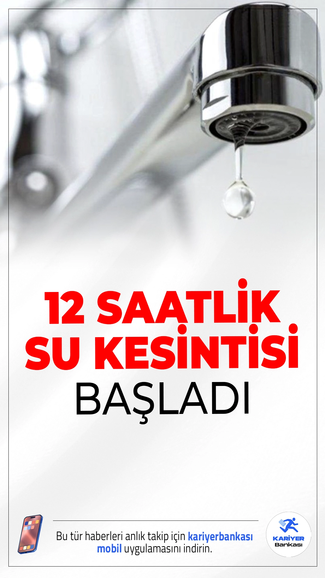 Ankara'da 12 Saatlik Su Kesintisi: Hangi Mahalleler Etkilenecek?Ankara Su ve Kanalizasyon İdaresi (ASKİ), bugün Çankaya ve Sincan ilçelerinde 12 saat sürecek planlı su kesintisi ve basınç düşüklüğü yaşanacağını duyurdu.