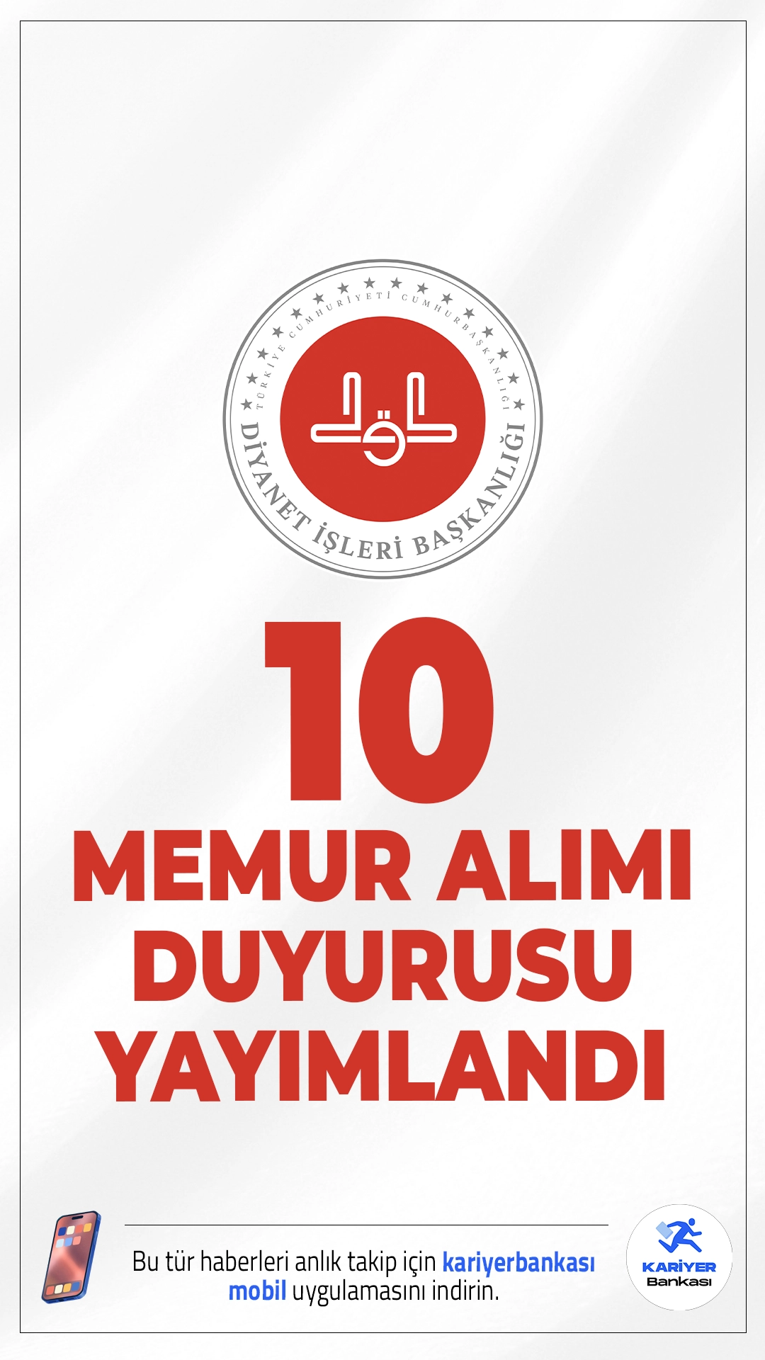 Diyanet 10 Müfettiş Yardımcısı Alımı Yapacak.Diyanet İşleri Başkanlığı, Rehberlik ve Teftiş Başkanlığı bünyesinde görev yapmak üzere 10 müfettiş yardımcısı alımıgerçekleştirecek. Alım, kurum içi naklen atama yoluyla yapılacak olup, başvurular ve sınav süreci detayları açıklandı.