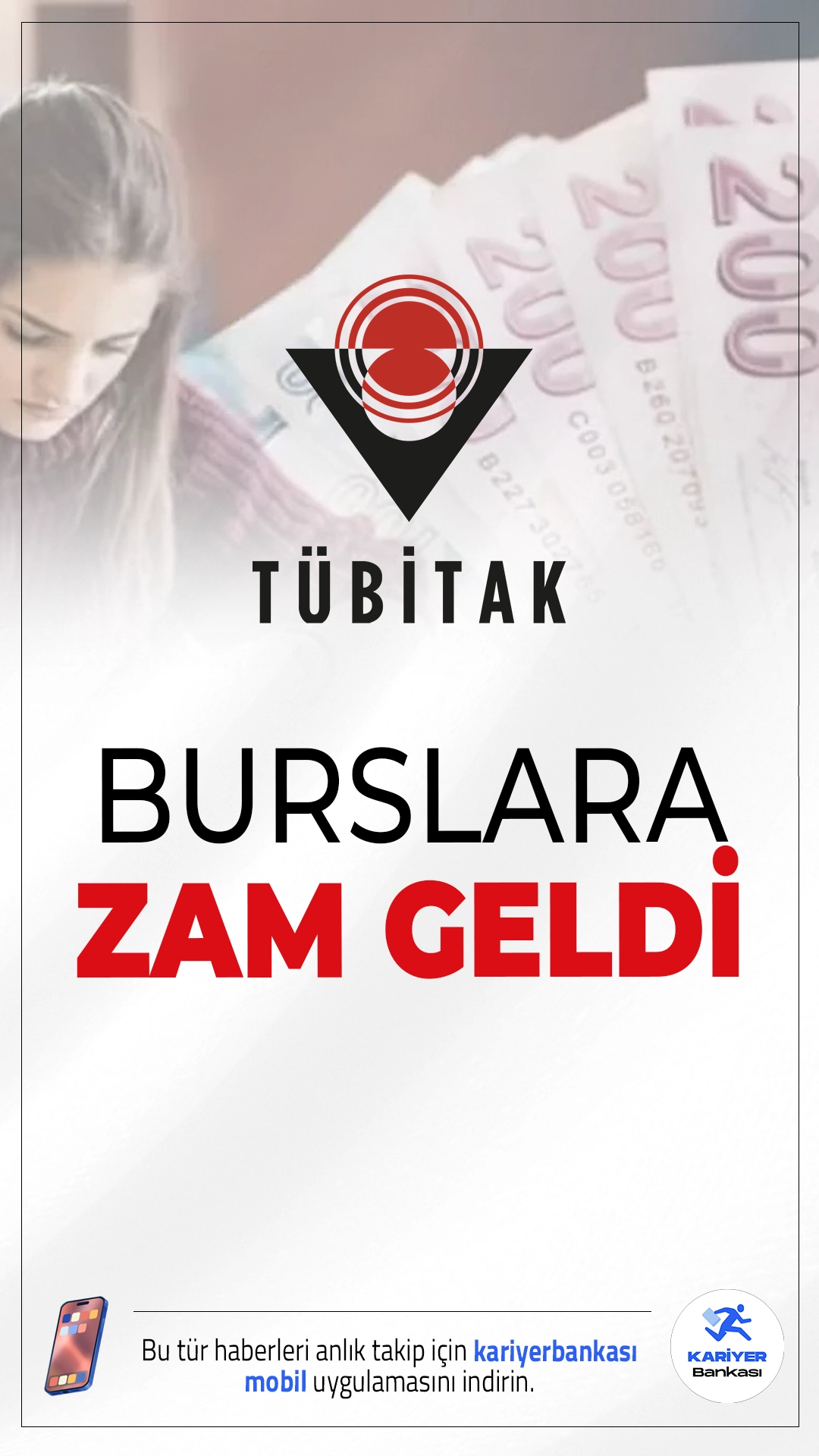 Bakan Kacır Duyurdu: TÜBİTAK Burslarına Zam Geldi.Sanayi ve Teknoloji Bakanı Mehmet Fatih Kacır, TÜBİTAK burs tutarlarının 2026 yılı itibarıyla artırıldığını açıkladı. Yeni düzenleme, araştırmacıların ve öğrencilerin maddi desteğini önemli ölçüde güçlendiriyor.