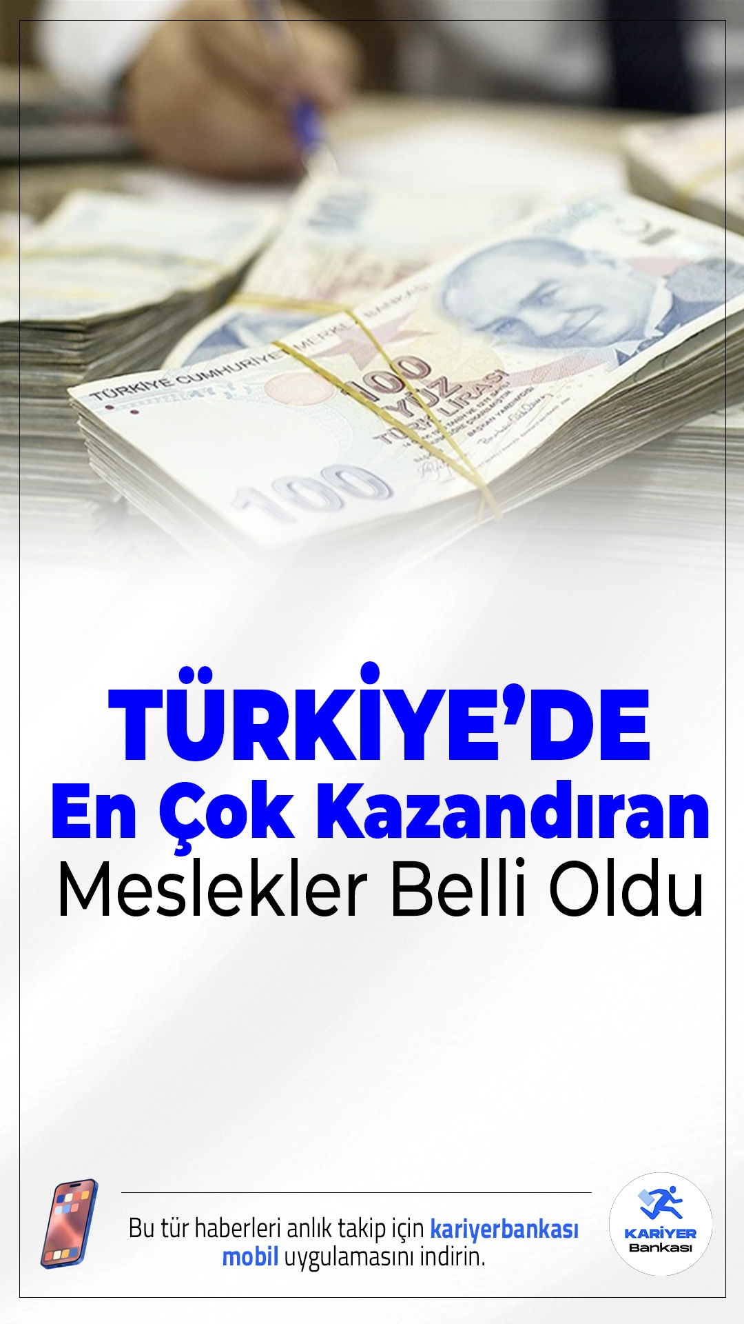 En Çok Kazandıran Meslekler Belli Oldu.Türkiye’de “yüksek gelir” denilince doktor, pilot veya avukat gibi meslekler akla gelse de Boğaziçi Enstitüsü’nün verilerine göre en çok kazanan meslekler listesi farklılaşıyor. Listede zirvede aylık ortalama 456.000 TL ile hangi meslek yer alıyor? İşte Türkiye’de en yüksek maaş alan 9 meslek grubu ve ortalama aylık kazançları…