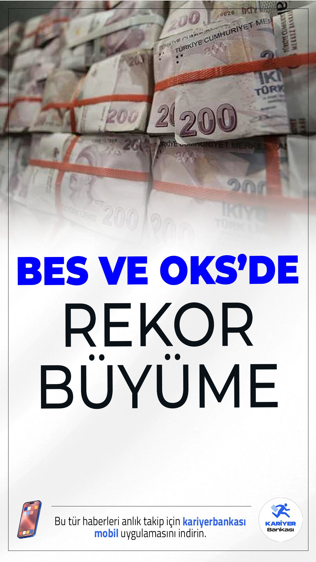 BES ve OKS'de Rekor Büyüme.Bireysel Emeklilik Sistemi (BES) ve Otomatik Katılım Sistemi (OKS), 2025 yılını hem katılımcı sayısında hem de fon büyüklüğünde tarihi rekorlarla tamamladı. Devlet katkısı dahil toplam fon büyüklüğü 2 trilyon 163 milyar lirayı aştı.