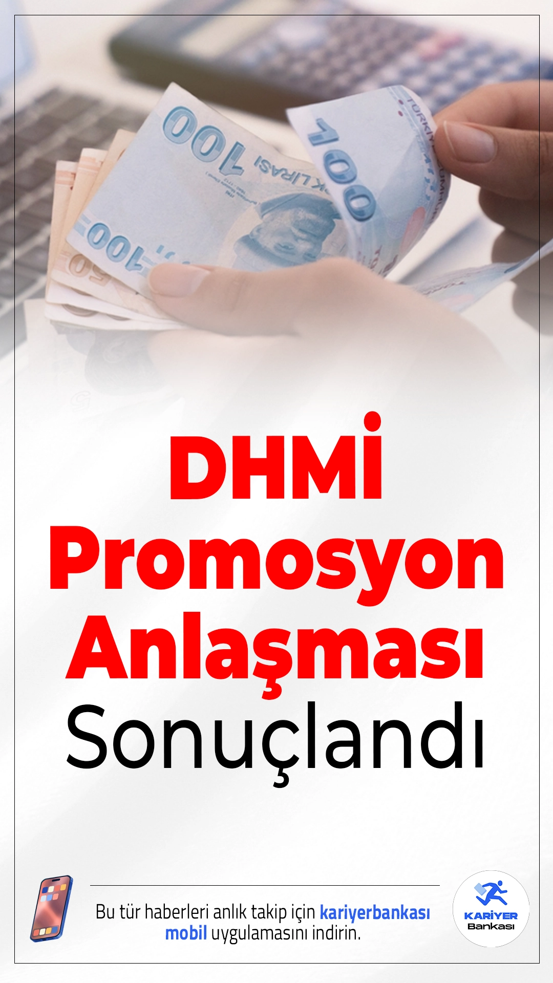 DHMİ Personeline 100 Bin TL Promosyon Ödemesi! Anlaşma İmzalandı.Devlet Hava Meydanları İşletmesi (DHMİ) personellerine yönelik promosyon anlaşması sonuçlandı. Vakıfbank, rekor teklif ile ihaleyi kazandı.