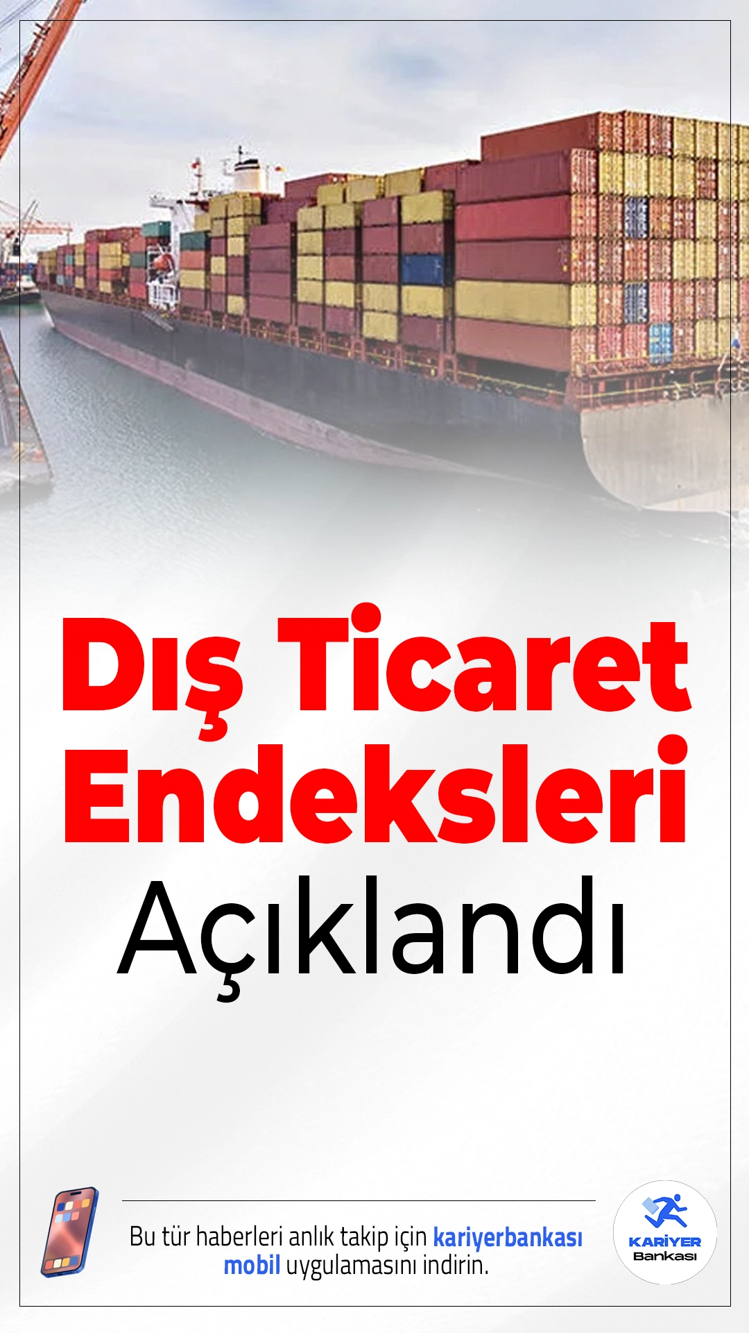 Dış Ticaret Endeksleri Açıklandı.TÜİK, 2025 yılı Kasım ayına ilişkin dış ticaret endekslerini yayımladı. Veriler, ihracat birim değerinde dikkat çekici bir artış yaşanırken, ihracat miktarında düşüş eğiliminin sürdüğünü ortaya koydu. İthalat tarafında ise birim değer artışı sınırlı kalırken, miktar endeksinde ılımlı bir yükseliş gözlendi.