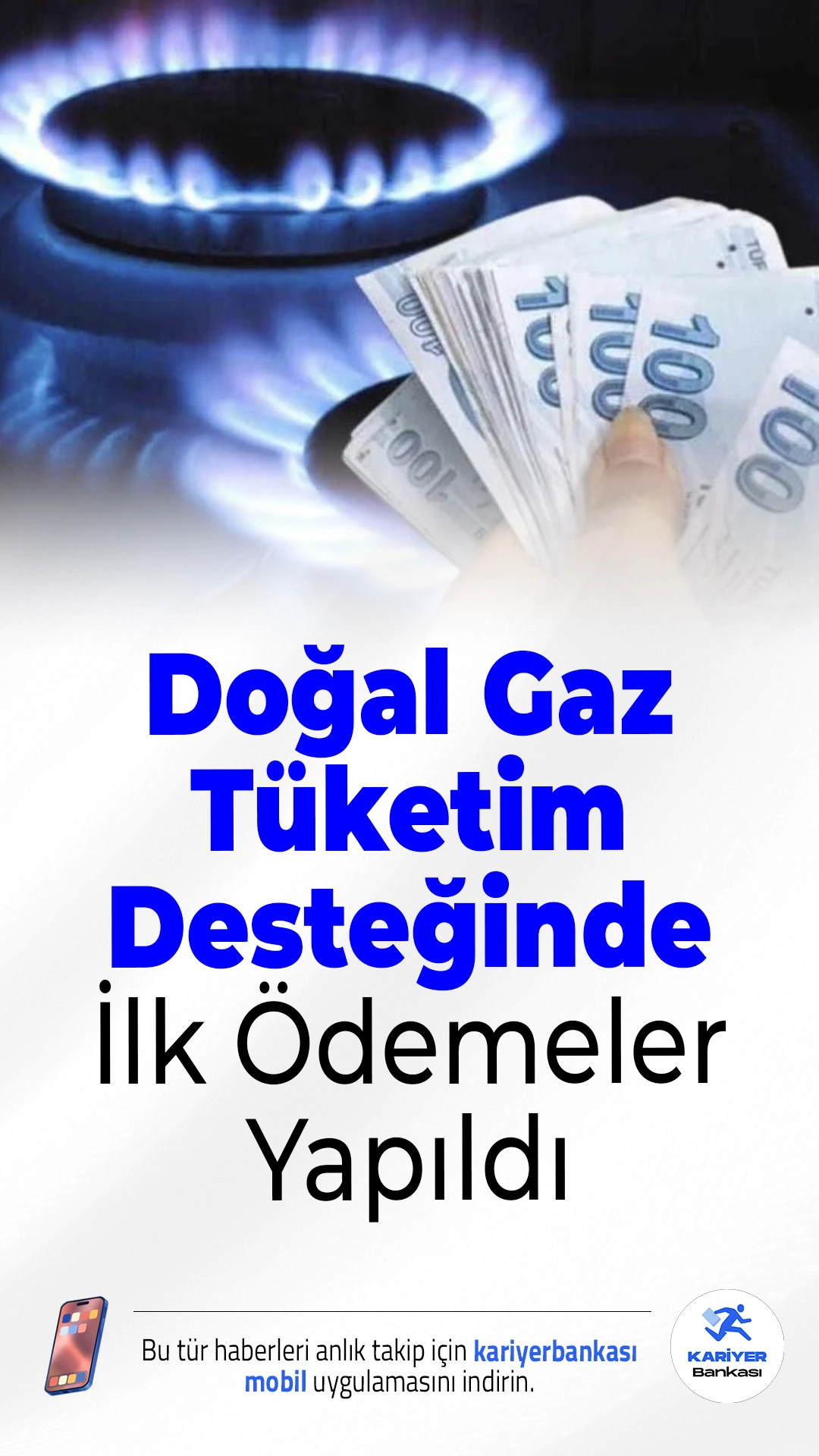 Doğal Gaz Tüketim Desteğinde 2026'nın İlk Ödemeleri Yapıldı.İhtiyaç sahibi vatandaşlara yönelik sağlanan Düzenli Doğal Gaz Tüketim Desteği kapsamında 2026 yılı ödemeleri başladı. Bu dönemde 485 bin 552 haneye toplam 288 milyon 547 bin TL destek verildi.