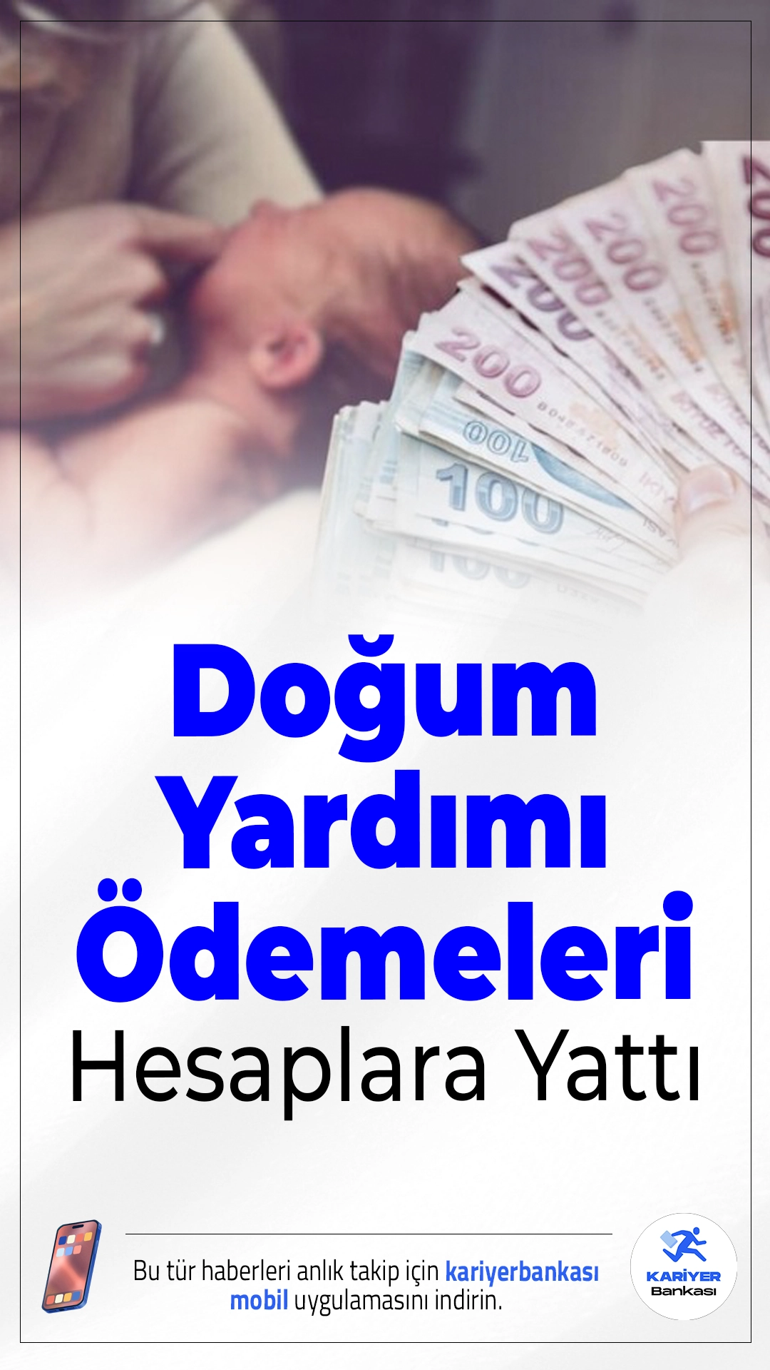 Ocak Ayı Doğum Yardımı Ödemeleri Hesaplara Yattı.Aile ve Sosyal Hizmetler Bakanı Mahinur Özdemir Göktaş, ocak ayı doğum yardımı ödemelerinin bugün itibarıyla annelerin hesaplarına yatırıldığını açıkladı. Bakanlık, aile desteklerine kesintisiz devam ediyor.