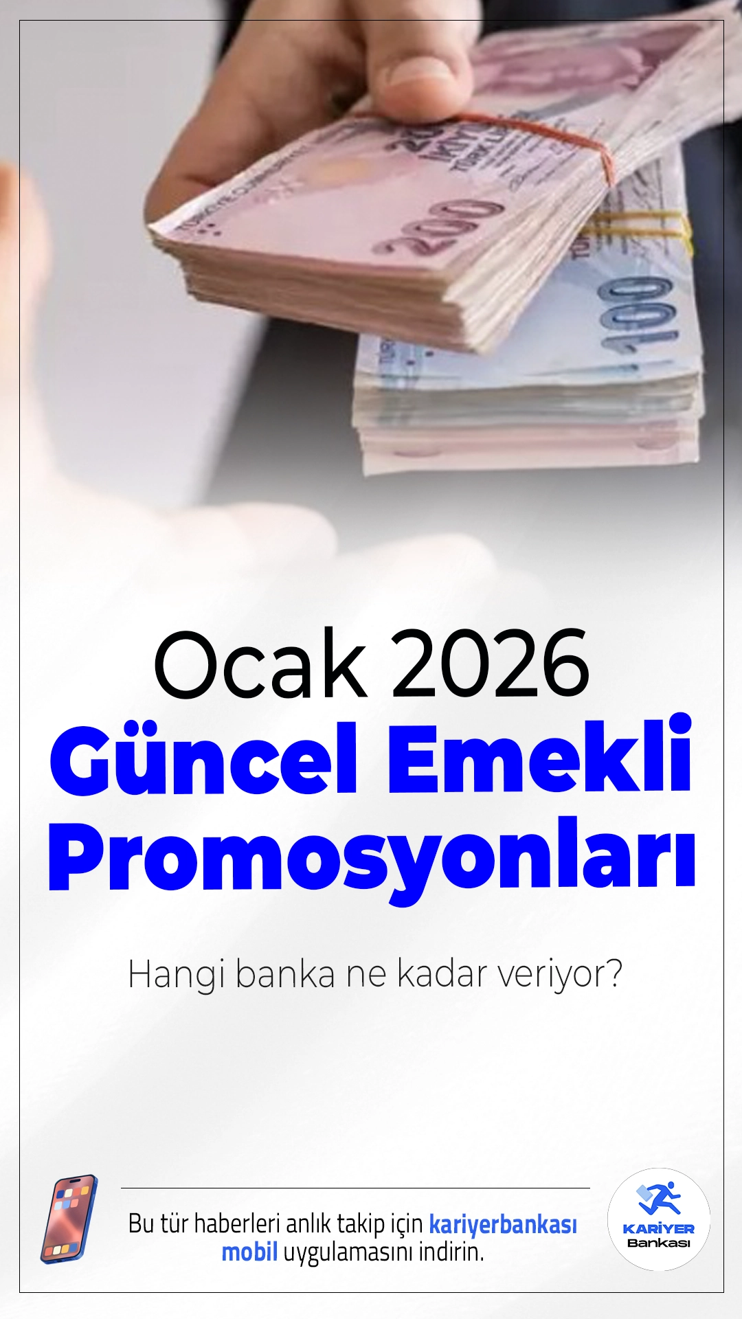Ocak 2026 Güncel Emekli Promosyonları: Hangi Banka Ne Kadar Veriyor?Ocak ayı itibariyle bankalar, emekli maaş müşterilerini çekmek için cazip promosyon kampanyaları düzenliyor. 2026 yılında emekli maaşını taşıyanlara sunulan ödemeler 30 bin TL'yi aşarken, TEB, Ziraat, Garanti, İş Bankası, Halkbank, Yapı Kredi ve daha birçok banka rekabeti artırmış durumda.