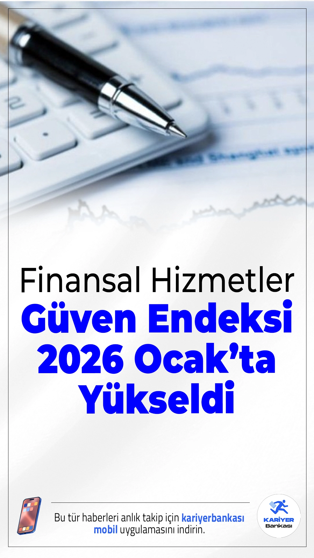 Finansal Hizmetler Güven Endeksi 2026 Ocak’ta Yükseldi.Türkiye Cumhuriyet Merkez Bankası’nın verilerine göre, 2026 yılına finansal sektörde olumlu bir giriş yapıldı. Güven endeksi ocak ayında artış gösterdi.