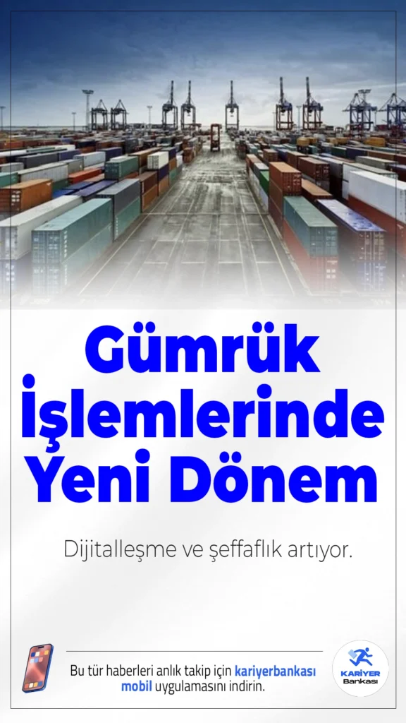 Gümrük İşlemlerinde Yeni Dönem: Dijitalleşme ve Şeffaflık Artıyor.Ticaret Bakanlığı, dış ticaret işlemlerinde bilgi güvenliğini artırmak ve süreçleri daha şeffaf hale getirmek amacıyla önemli bir dijital dönüşüm adımını daha hayata geçirdi. Yeni uygulama ile ihracat ve antrepo beyannamelerine ait bazı bilgilere, güvenli ve kontrollü erişim imkânı tanındı.