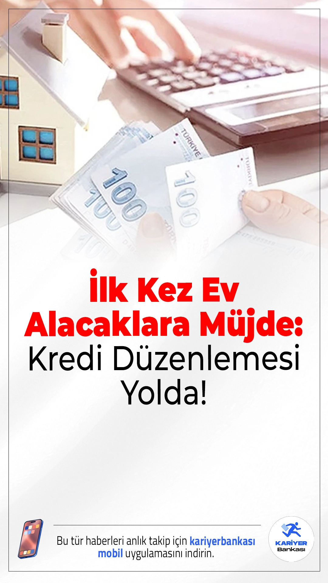 İlk Kez Ev Alacaklara Müjde! Kredi Düzenlemesi Geliyor.Yüksek faizler ve kredi sınırlamaları konut sahibi olmayı zorlaştırırken, ilk kez ev alacaklara özel kredi kolaylığı için yeni bir düzenleme yolda.