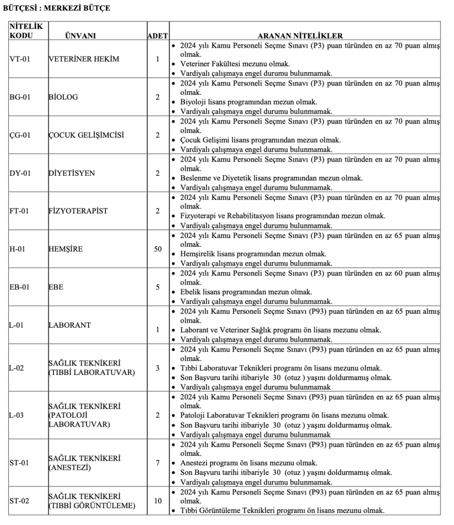 Van Yüzüncü Yıl Üniversitesi 219 Personel alımı