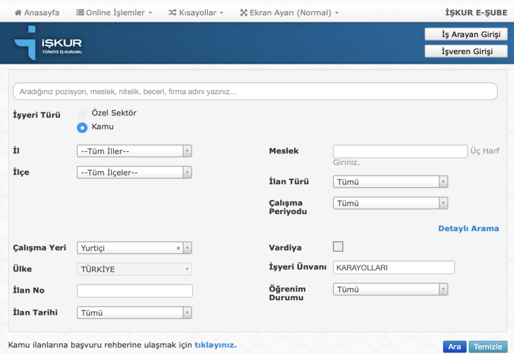 KGM 175 İşçi Alımı 