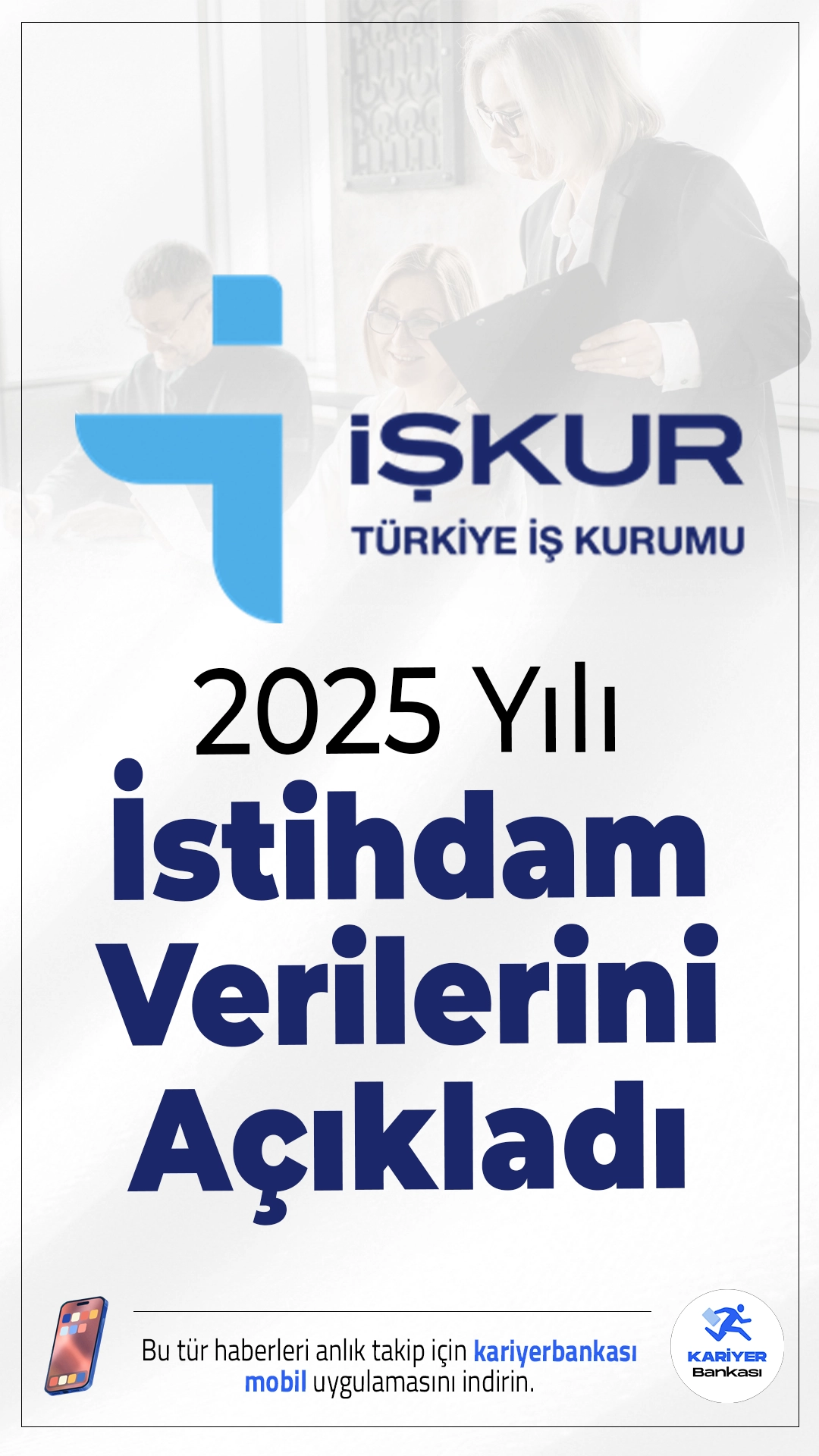 İŞKUR 2025 Yılında 1 Milyon 479 Bin Kişiyi İşe Yerleştirdi.Çalışma ve Sosyal Güvenlik Bakanı Vedat Işıkhan, Türkiye İş Kurumu’nun (İŞKUR) 2025 yılına ait istihdam verilerini açıkladı. Bakan Işıkhan’ın açıklamasına göre, İŞKUR aracılığıyla 1 milyon 479 bin vatandaş iş sahibi oldu.
