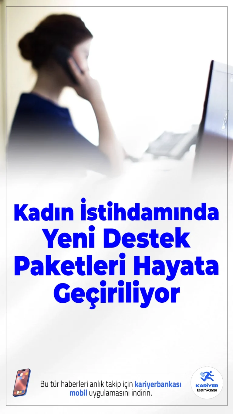 Kadın İstihdamında Yeni Destek Paketleri Hayata Geçiriliyor.Kadın işsizlik oranı son 154 ayın en düşük seviyesine gerilerken, hükümet kadınların iş gücüne katılımını kalıcı olarak artırmak için kreş seferberliği, doğum izni artışı, vergi destekleri ve esnek çalışma gibi çok yönlü stratejileri devreye aldı.