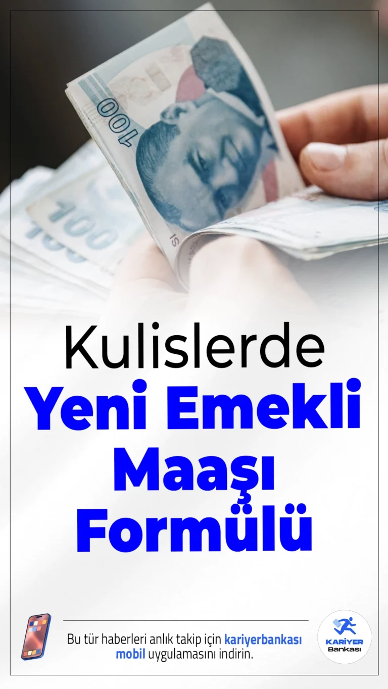 Kulislerde Yeni Emekli Maaşı Formülü.En düşük emekli aylığının yeniden belirlenmesiyle ilgili kulislerde dikkat çeken bir formül gündeme geldi. İddiaya göre, 2026 yılı için asgari ücrete yapılan %27,36'lık artışın, en düşük emekli maaşlarına da uygulanması değerlendiriliyor.