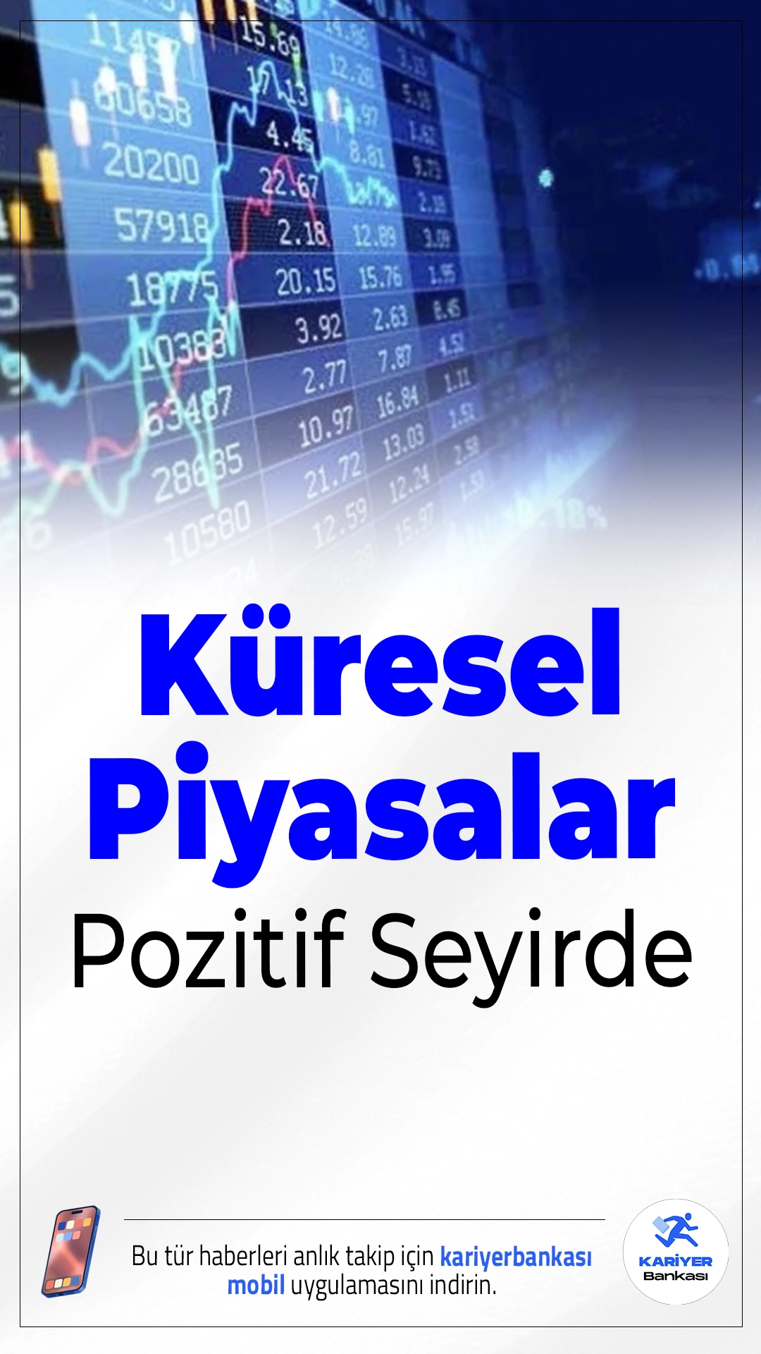 Küresel Piyasalar Pozitif Seyirde.Yarı iletken sektöründen gelen olumlu sinyaller ve jeopolitik risklerdeki dengeyle birlikte küresel borsalarda yükseliş dalgası sürüyor. Gözler Fed’in açıklayacağı faiz kararına çevrilmişken, ABD'den Asya’ya, Avrupa’dan Türkiye’ye piyasalar iyimser fiyatlamalarla ilerliyor.