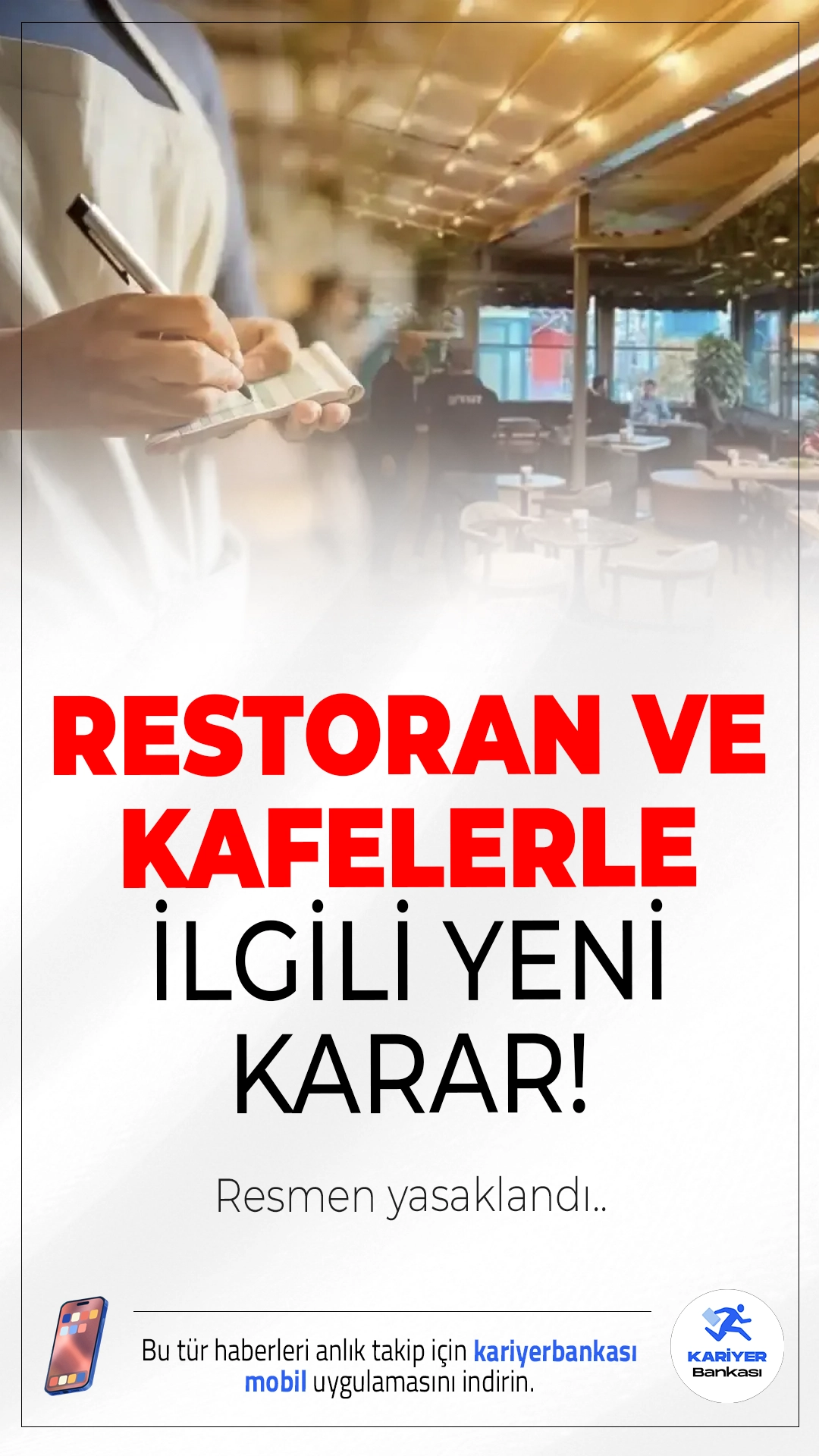 Restoran ve Kafelerde Ek Ücret Dönemi Resmen Sona Erdi.Yeni düzenlemeyle artık servis, masa veya kuver gibi ek ücretler yasaklandı; tüketici yalnızca sipariş ettiği ürünün bedelini ödeyecek.