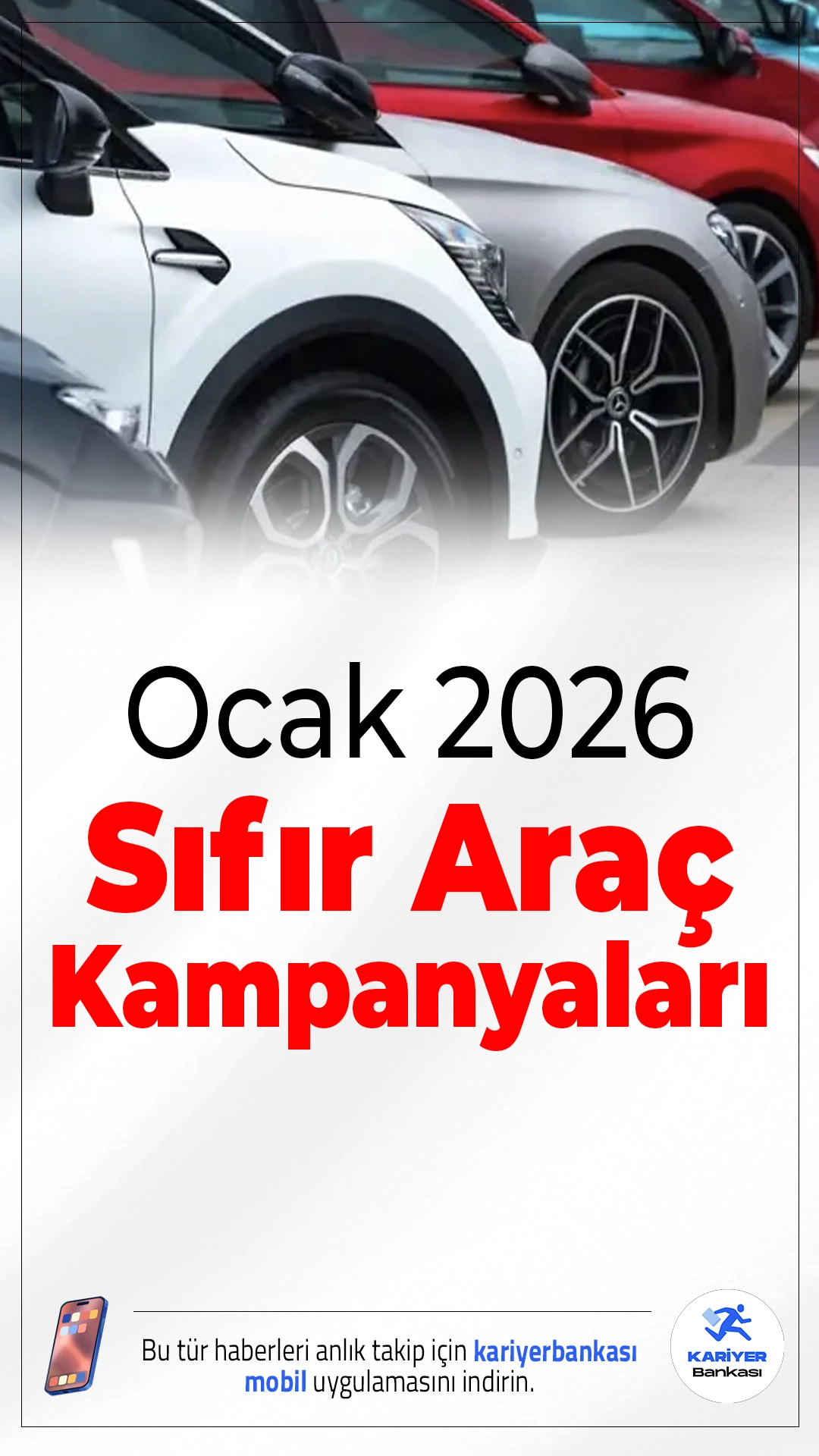 Ocak 2026 Sıfır Araç Kampanyaları: Düşük Faizli Kredi, Takas Desteği ve Özel Fiyatlar.Yeni yılın ilk ayında otomobil firmaları, sıfır araç sahibi olmak isteyenler için dikkat çeken kampanyalar başlattı. 31 Ocak 2026’ya kadar geçerli kampanyalarda düşük faizli krediler, takas indirimleri ve özel fiyatlar öne çıkıyor.