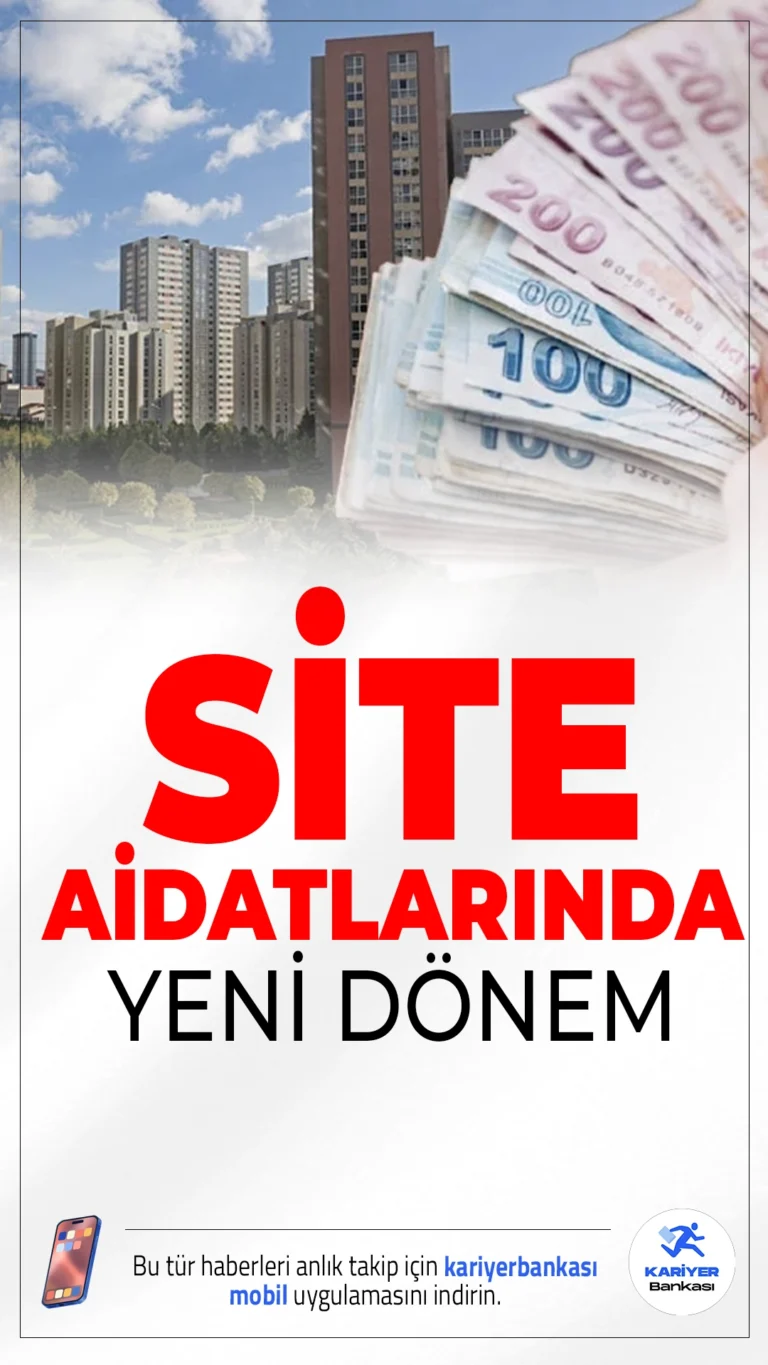 Site Aidatlarına Zam İçin Artık Sakinlerin Onayı Alınacak.Fahiş aidat artışlarını önlemek amacıyla hazırlanan yeni kanun teklifiyle birlikte, site aidatlarına zam yapılabilmesi için artık site sakinlerinin onayı gerekecek. TBMM Bayındırlık, İmar, Ulaştırma ve Turizm Komisyonu Başkanı Adil Karaismailoğlu, yeni düzenlemeyi kamuoyuyla paylaştı.