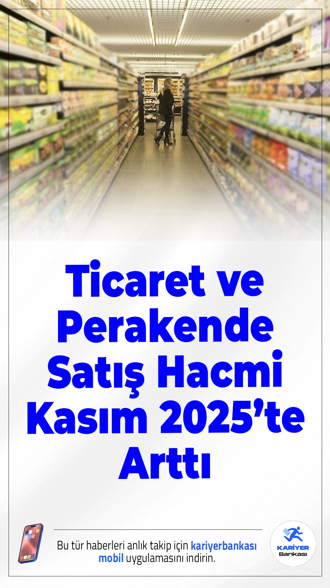 Ticaret ve Perakende Satış Hacmi Kasım 2025’te Arttı!TÜİK verilerine göre ticaret ve perakende satış hacmi Kasım 2025'te yükseliş gösterdi. Perakende satış hacmi yıllık bazda yüzde 14,2 artarak dikkat çekti.
