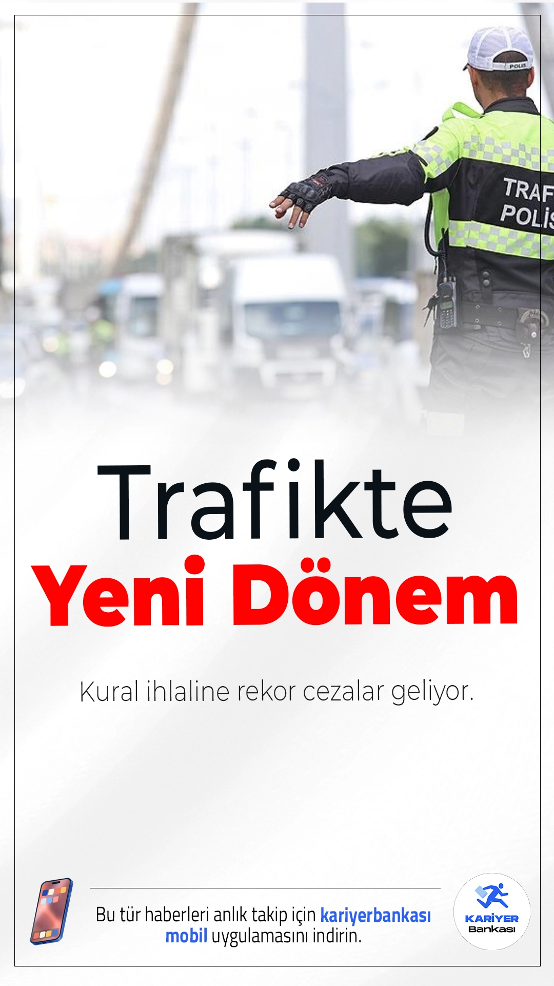 Trafikte Yeni Dönem: Kural İhlaline Rekor Cezalar Geliyor.Trafikte güvenliği tehdit eden sürücülere ağır yaptırımlar geliyor. Yeni düzenlemeyle ehliyet el koymalar ve araç trafikten men cezaları gündemde.