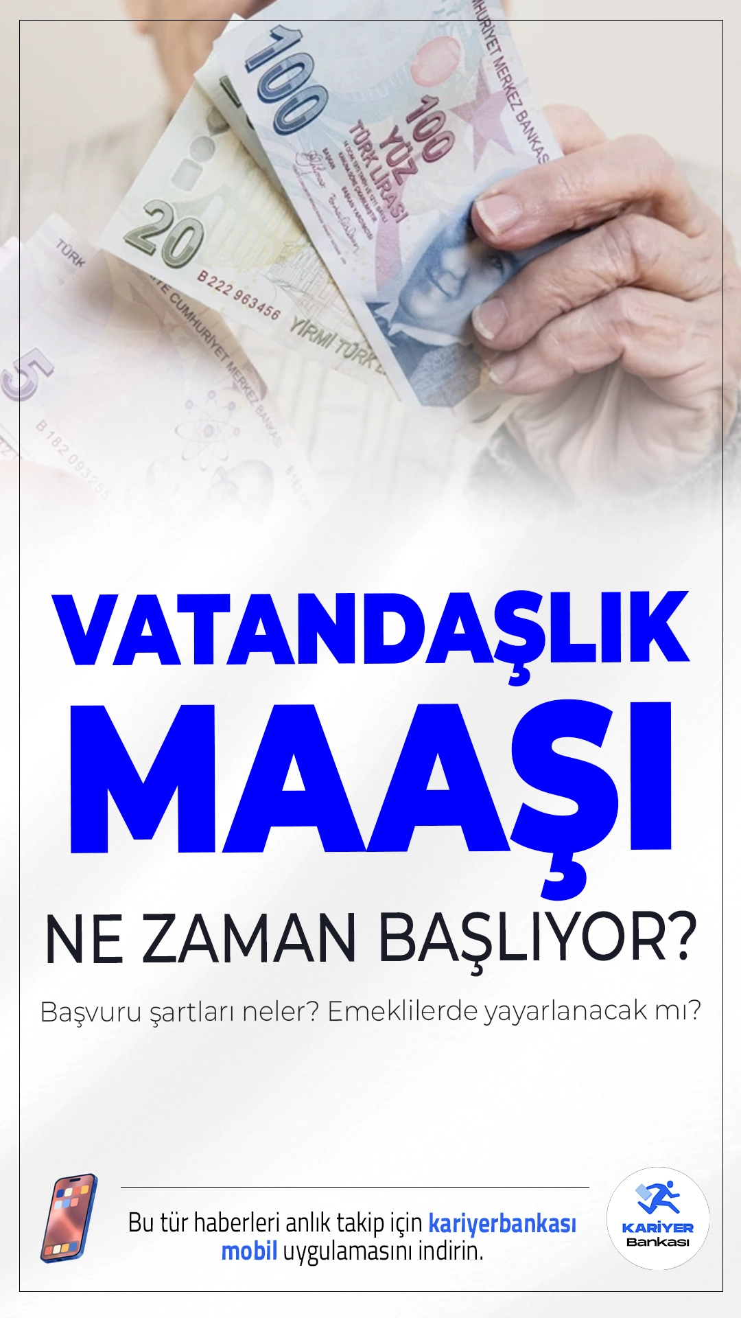 Vatandaşlık Maaşı Ne Zaman Başlayacak? Emekliler de Yararlanacak mı?Dar gelirli ailelere yönelik başlatılan "vatandaşlık maaşı" uygulaması için haziran ayında ilk adımın atılması bekleniyor.Peki bu destek, en düşük emekli maaşı alanları da kapsayacak mı?
