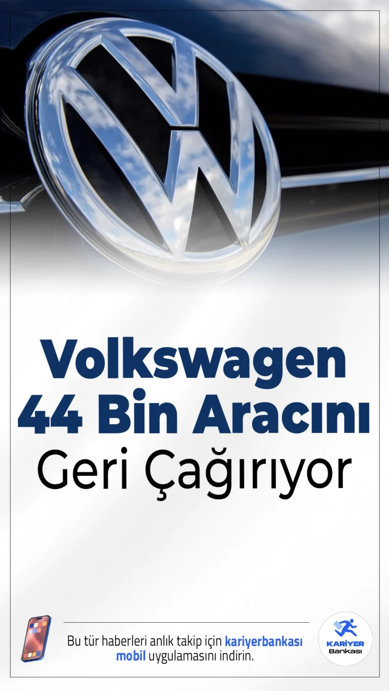 Volkswagen 44 Bin Aracını Geri Çağırıyor.Elektrikli SUV modeli ID.4’ün 2023-2025 üretimleri, batarya yangını riski nedeniyle servislere çağrılıyor.