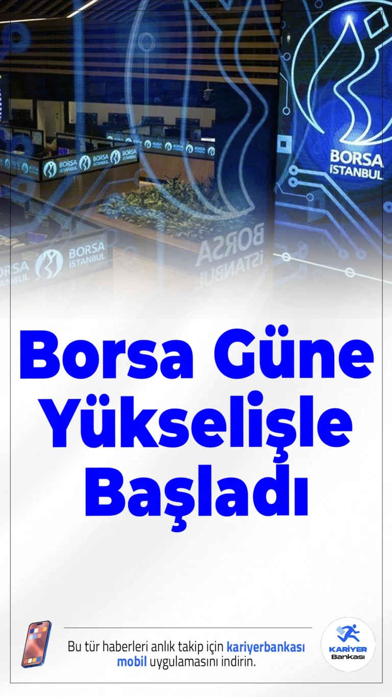 Borsa Güne Yükselişle Başladı.Borsa İstanbul’da BIST 100 endeksi, 12 Şubat 2026 sabahına yüzde 0,05 artışla 13.795,00 puandan başladı.