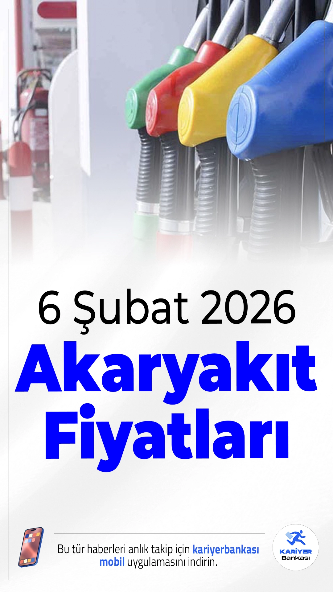 Benzine Zam Var mı? İşte 6 Şubat 2026 Güncel Akaryakıt Fiyatları.Akaryakıt fiyatları, döviz kuru ve brent petrol fiyatlarındaki dalgalanmalarla birlikte yeniden gündemde. İşte İstanbul, Ankara ve İzmir’de güncel benzin, motorin ve LPG fiyatları…