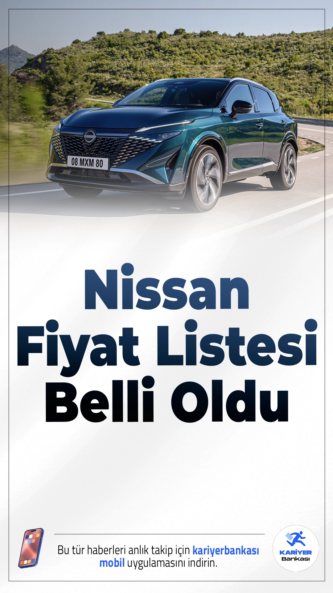 Nissan Şubat 2026 Fiyat Listesi Belli Oldu.Nissan’ın Şubat ayı kampanyaları dikkat çekiyor: Popüler SUV modeli Qashqai’de 370 bin TL’ye varan indirim sunuluyor. Diğer modellerde de özel kredi ve takas fırsatları mevcut.