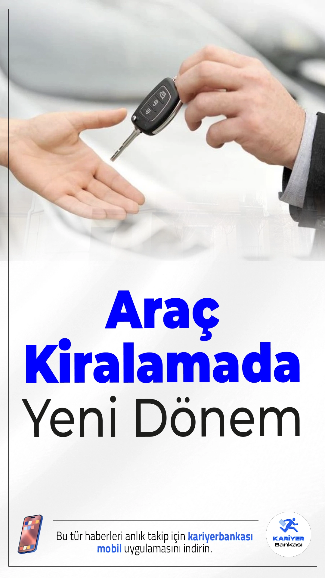 Araç Kiralamada Yeni Dönem Başlıyor.Ticaret Bakanlığı’nın hazırladığı yeni yönetmelik taslağıyla araç kiralama sektöründe standartlar yükseliyor. Mesleki yeterlilik belgesi ve en az 10 araç şartı geliyor.