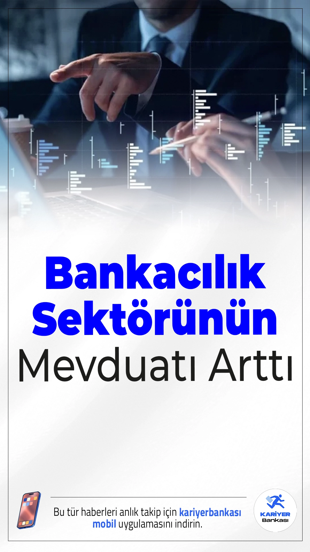 Bankacılık Sektörünün Mevduatı Arttı.Bankacılık sektörünün toplam mevduatı 13 Şubat haftasında 222,2 milyar lira artarak 29,09 trilyon liraya yükseldi. TL mevduatta güçlü artış dikkat çekti.