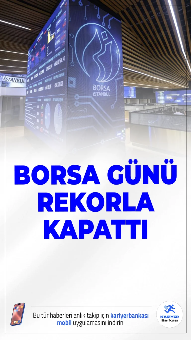 Borsa İstanbul Günü Rekorla Kapattı.Borsa İstanbul, 4 Şubat 2026 günü kapanışta yeni bir rekor daha kırdı. BIST 100 endeksi, yüzde 0,11 yükselişle 13.891,21 puan seviyesine çıkarak tüm zamanların en yüksek kapanışını gerçekleştirdi. Gün içinde ise endeks 13.998,18 puana kadar yükselerek rekor tazeledi.