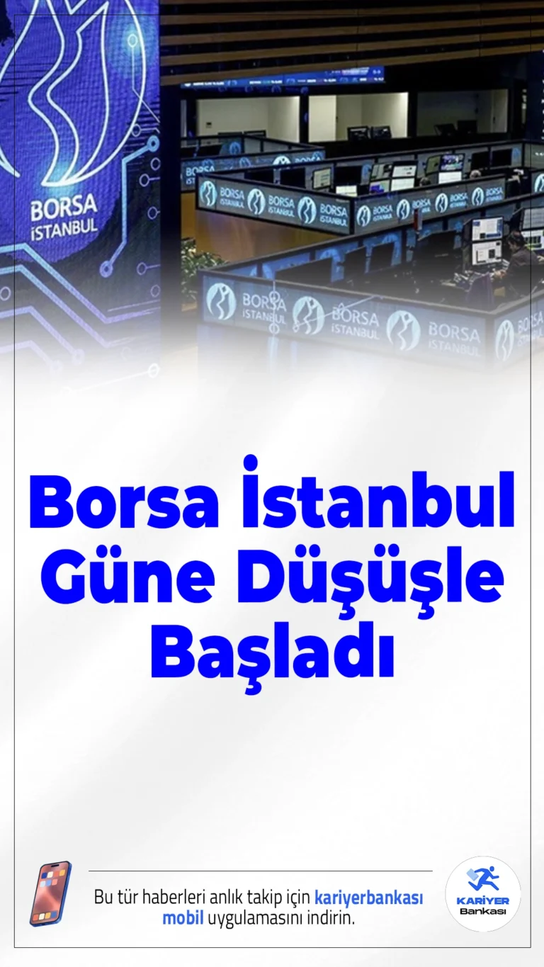 Borsa İstanbul Güne Düşüşle Başladı.Borsa İstanbul'da haftanın üçüncü işlem günü negatif açıldı. BIST 100 endeksi, güne yüzde 0,49 oranında düşüşle 13.729 puandan başladı. Küresel veri gündemi ve ABD’den gelecek tarım dışı istihdam verisi piyasaların yönünü belirleyecek.