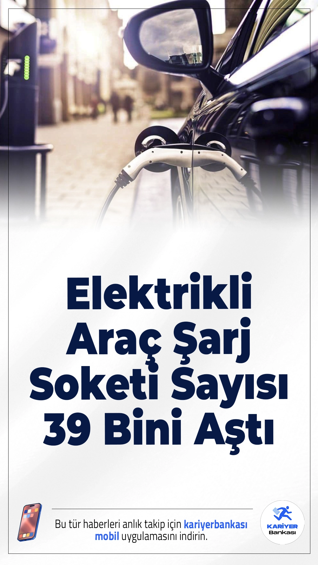Elektrikli Araç Şarj Soketi Sayısı 39 Bini Aştı.Türkiye’de elektrikli araç şarj altyapısı büyümeye devam ediyor. Ocak ayında şarj soketi sayısı yüzde 2,3 artarak 39 bin 694’e yükseldi.