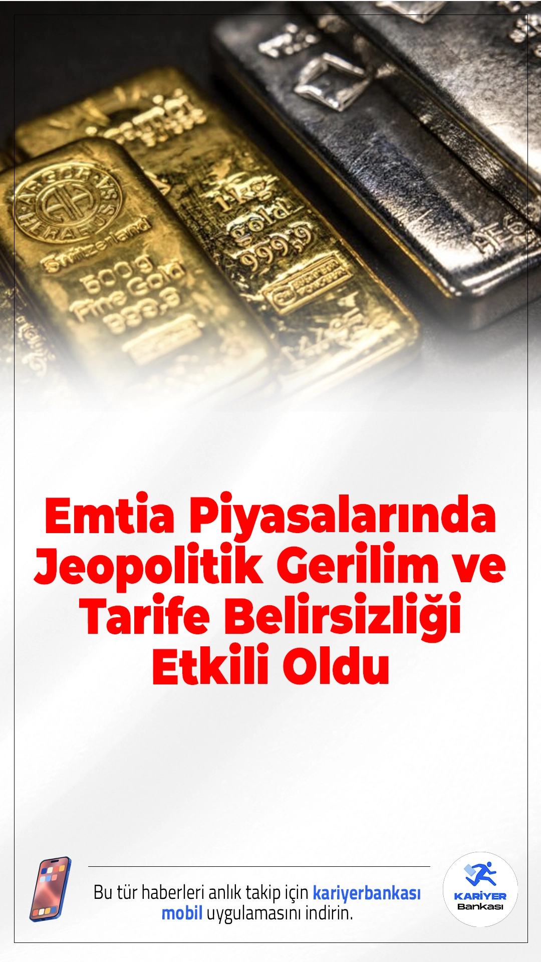 Emtia Piyasalarında Jeopolitik Gerilim ve Tarife Belirsizliği Etkili Oldu.ABD-İran gerilimi, tarife kararları ve Fed’in faiz beklentileri emtia piyasalarında dalgalı bir haftaya neden oldu. Yatırımcıların odağı jeopolitik riskler ve ticaret politikalarına çevrildi.