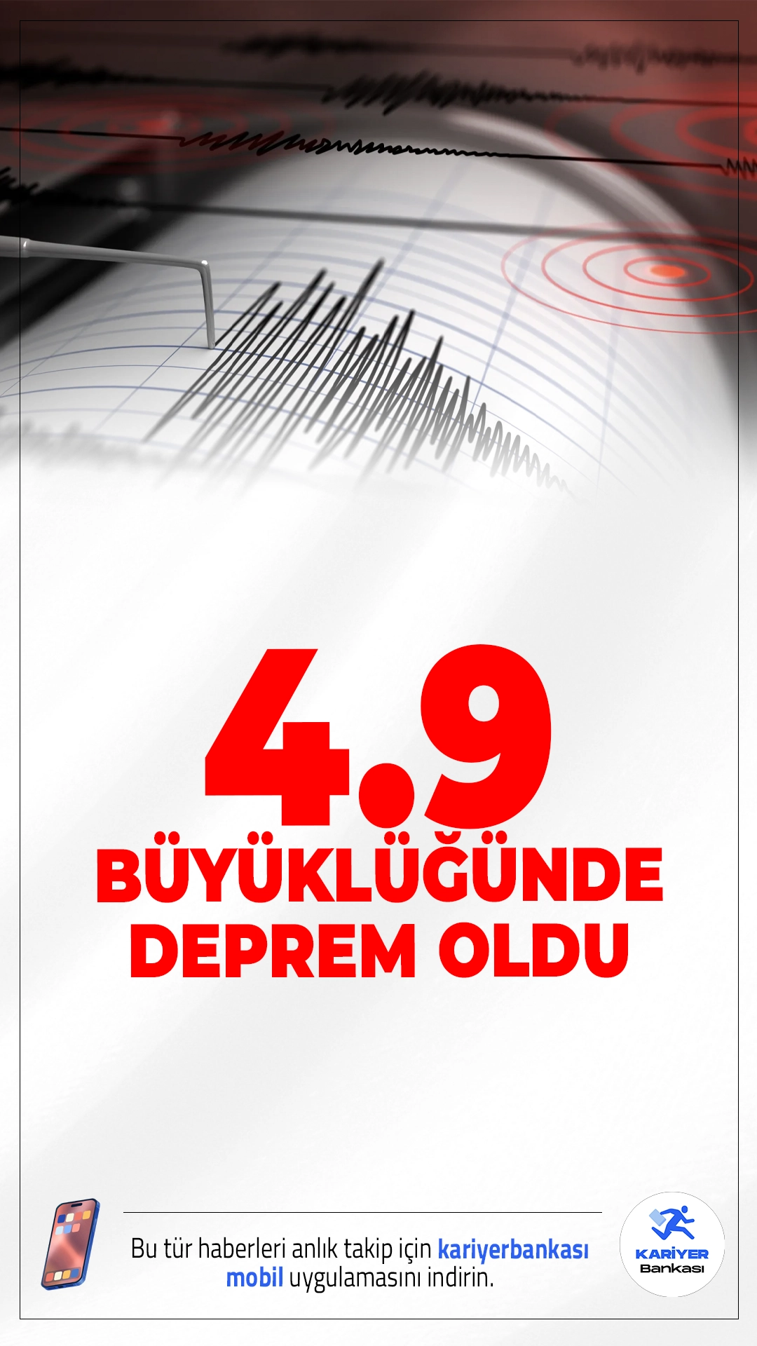 Erzincan'da 4.9 Büyüklüğünde Deprem Oldu.AFAD verilerine göre Erzincan'ın Kemah ilçesinde 4.9 büyüklüğünde deprem meydana geldi. Depremin yüzeye oldukça yakın olması dikkat çekti.