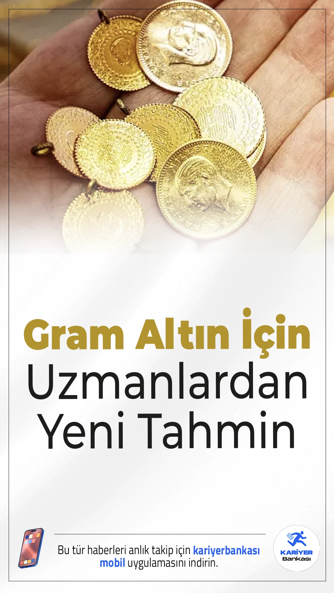 Gram Altın İçin Uzmanlardan Yeni Tahmin.ABD-İran geriliminin tırmanmasıyla altın fiyatları yeniden yükselişe geçti. Uzmanlar, gram altında haziran sonuna kadar 7.500–8.300 TL aralığının görülebileceğini belirtiyor.