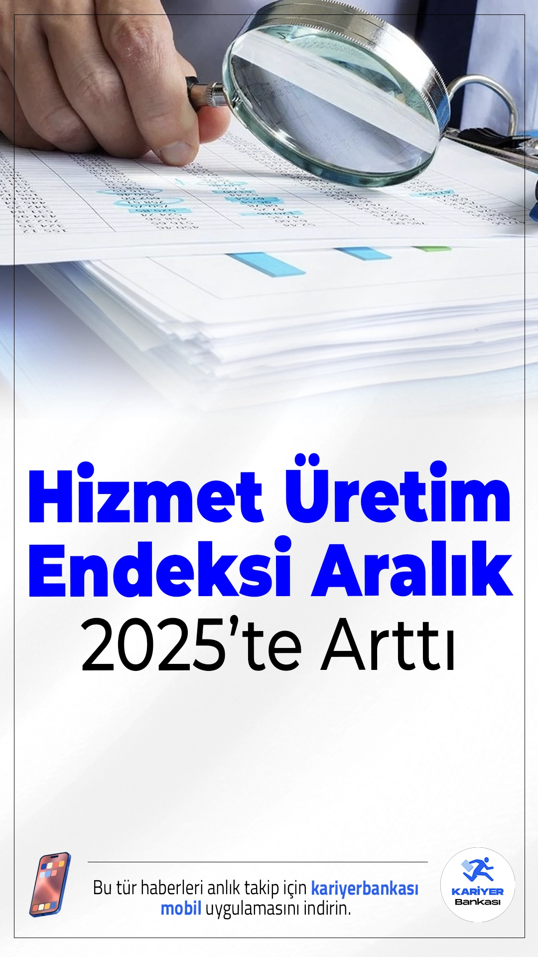 Hizmet Üretim Endeksi Aralık 2025’te Arttı.Aralık 2025’te hizmet üretim endeksi yıllık yüzde 4,2, aylık yüzde 1 artış gösterdi. En güçlü yükseliş konaklama ve yiyecek sektöründe görüldü.