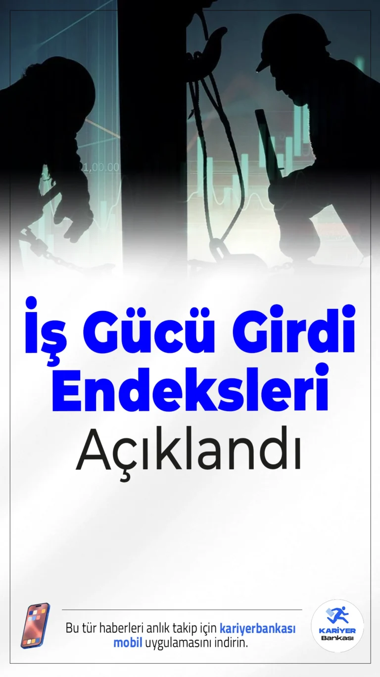 İş Gücü Girdi Endeksleri Açıklandı: İstihdam Yüzde 1,1 Arttı.2025’in son çeyreğinde istihdam endeksi yıllık bazda yüzde 1,1 yükseldi. En güçlü artış inşaat ve ticaret-hizmet sektörlerinde görüldü.