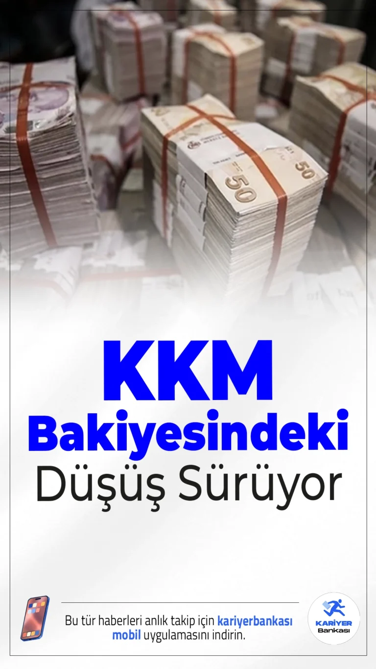KKM Bakiyesindeki Düşüş Sürüyor: Toplam Tutar 2,2 Milyar Liraya Geriledi.Kur Korumalı Mevduat hesaplarında gerileme devam ediyor. KKM bakiyesi 20 Şubat haftasında 2 milyar 203 milyon liraya düştü.