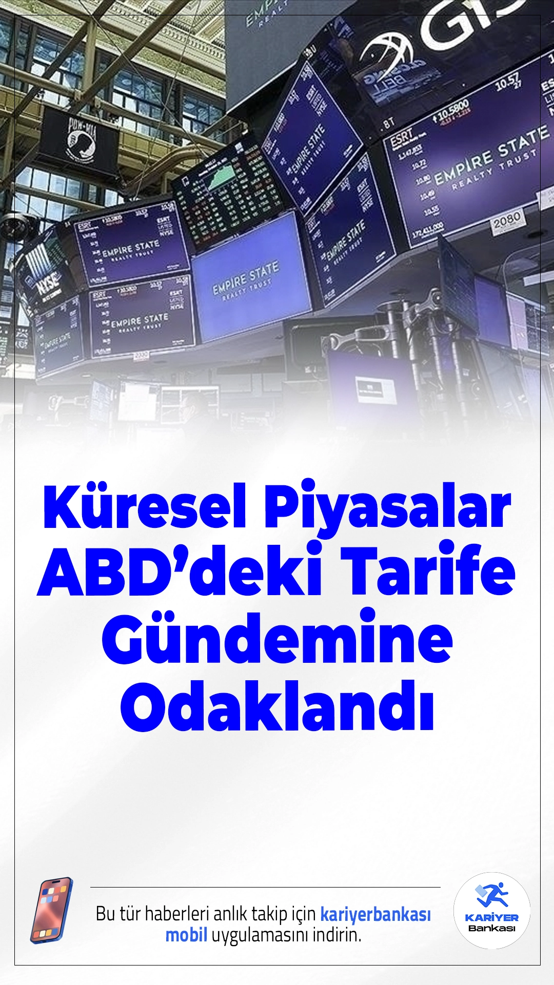 Küresel Piyasalar ABD’deki Tarife Gündemine Odaklandı.ABD’de tarife kararları, Fed beklentileri ve jeopolitik riskler küresel piyasalarda yön arayışını belirliyor.