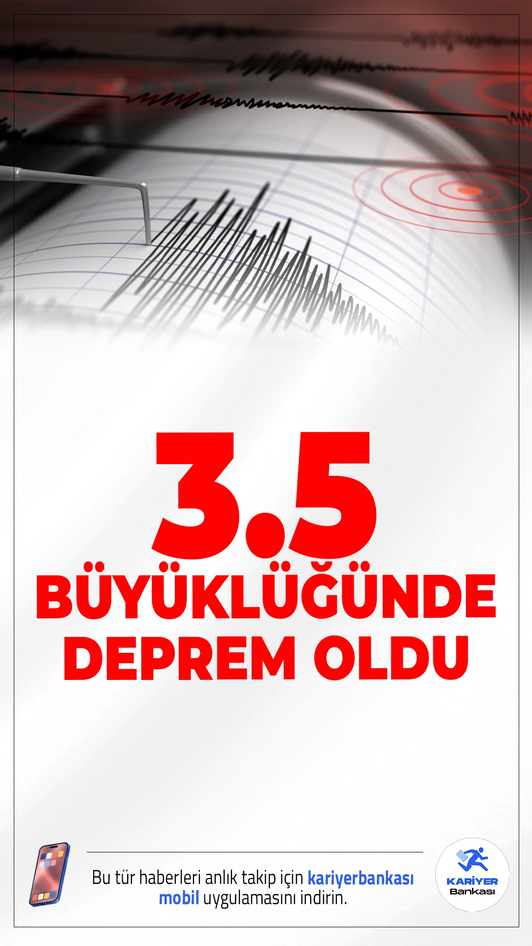 Kütahya'da 3.5 Büyüklüğünde Deprem Oldu.AFAD’ın resmi açıklamasına göre, 2 Şubat 2026 tarihinde saat 10:12:33’te Kütahya’nın Simav ilçesinde 3.5 (Ml)büyüklüğünde bir deprem meydana geldi. Depremin yerin 12.5 kilometre derinliğinde gerçekleştiği bildirildi.